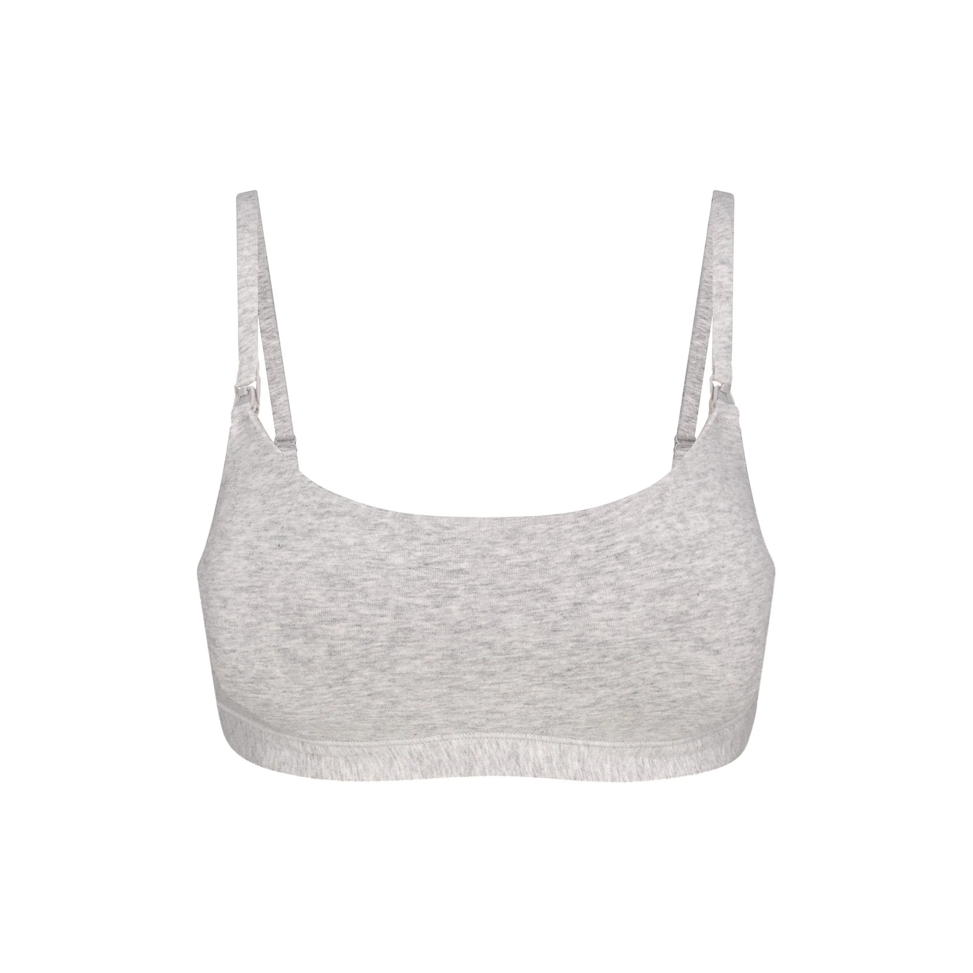 COTTON JERSEY MATERNITY NURSING SCOOP BRALETTE | SOOT