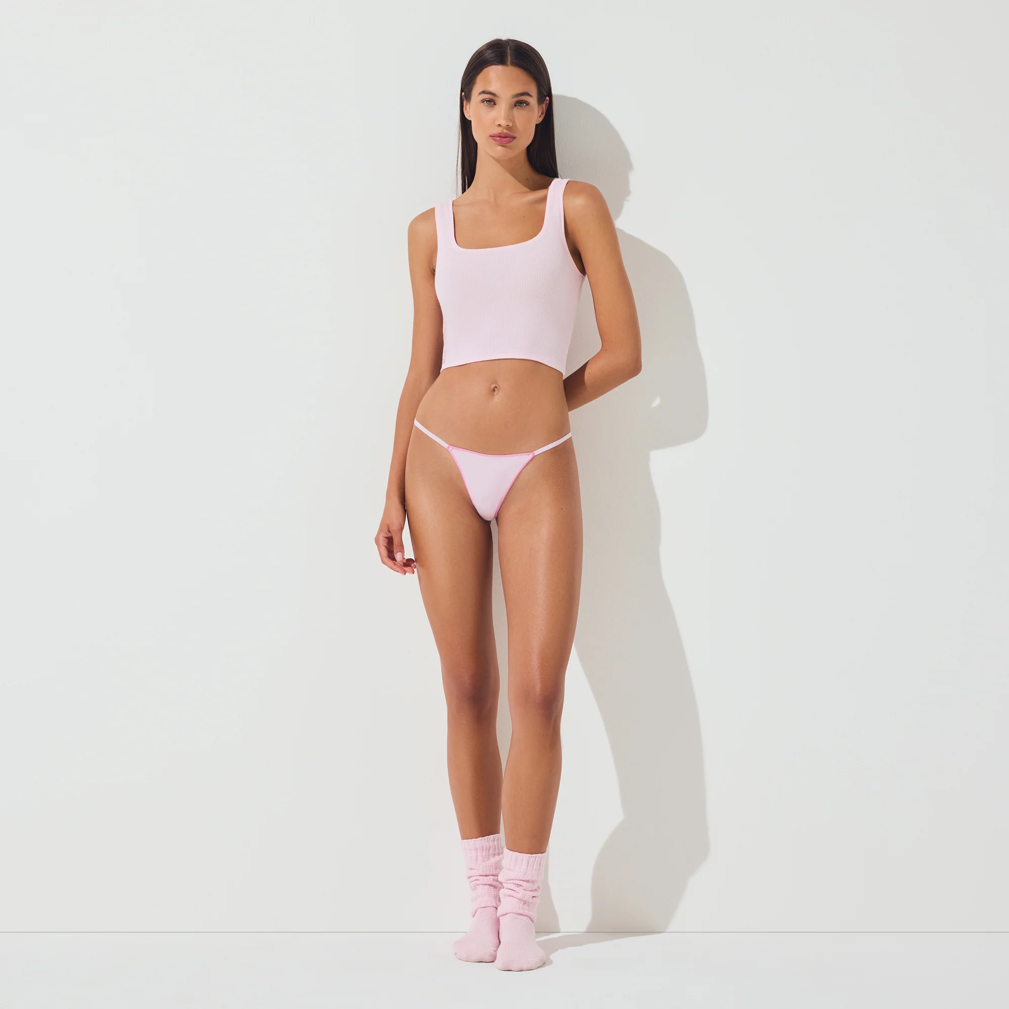 LIGHTWEIGHT COTTON STRING THONG 7-PACK | SNOW MINERAL MULTI