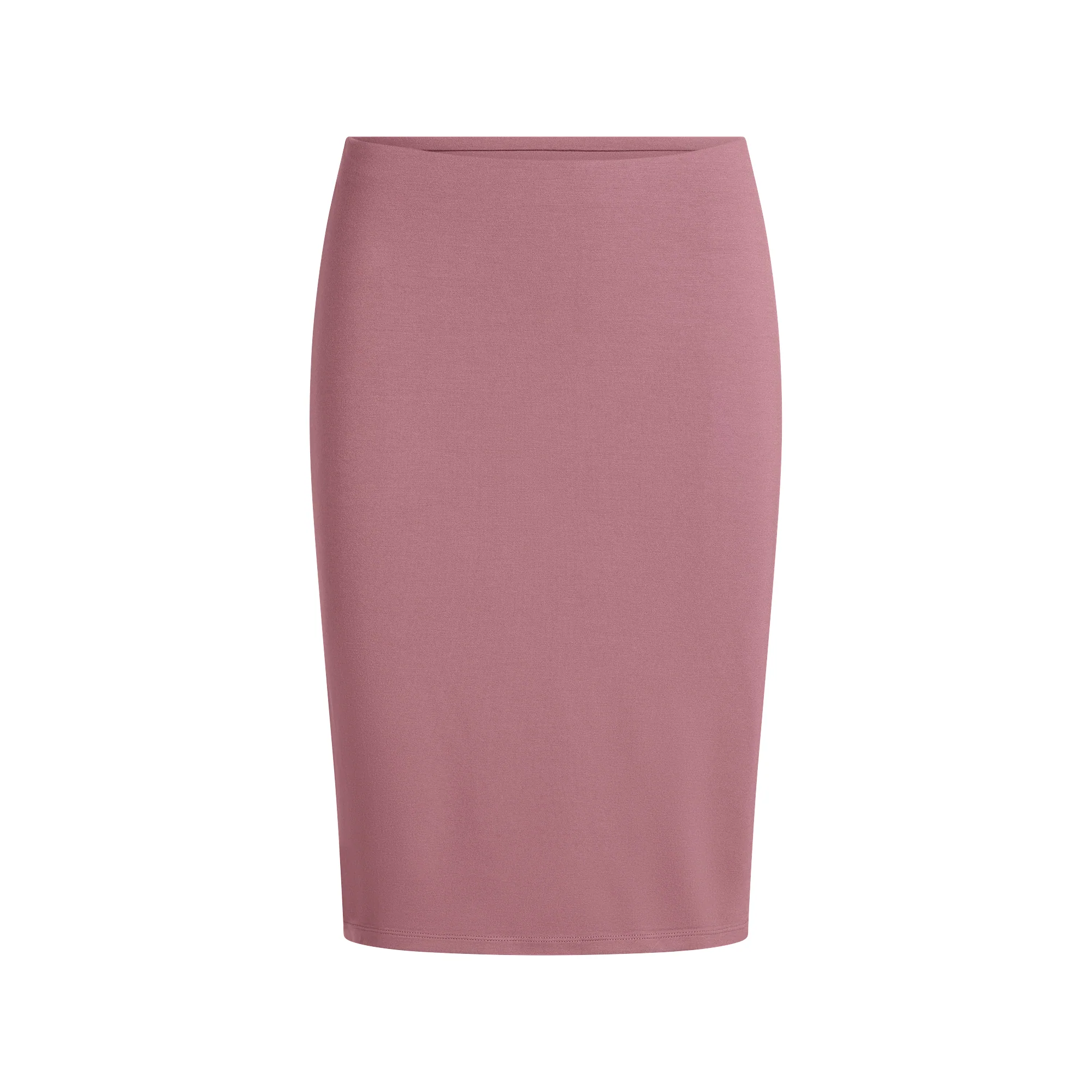SMOOTH LAYERS MIDI SKIRT | REDWOOD