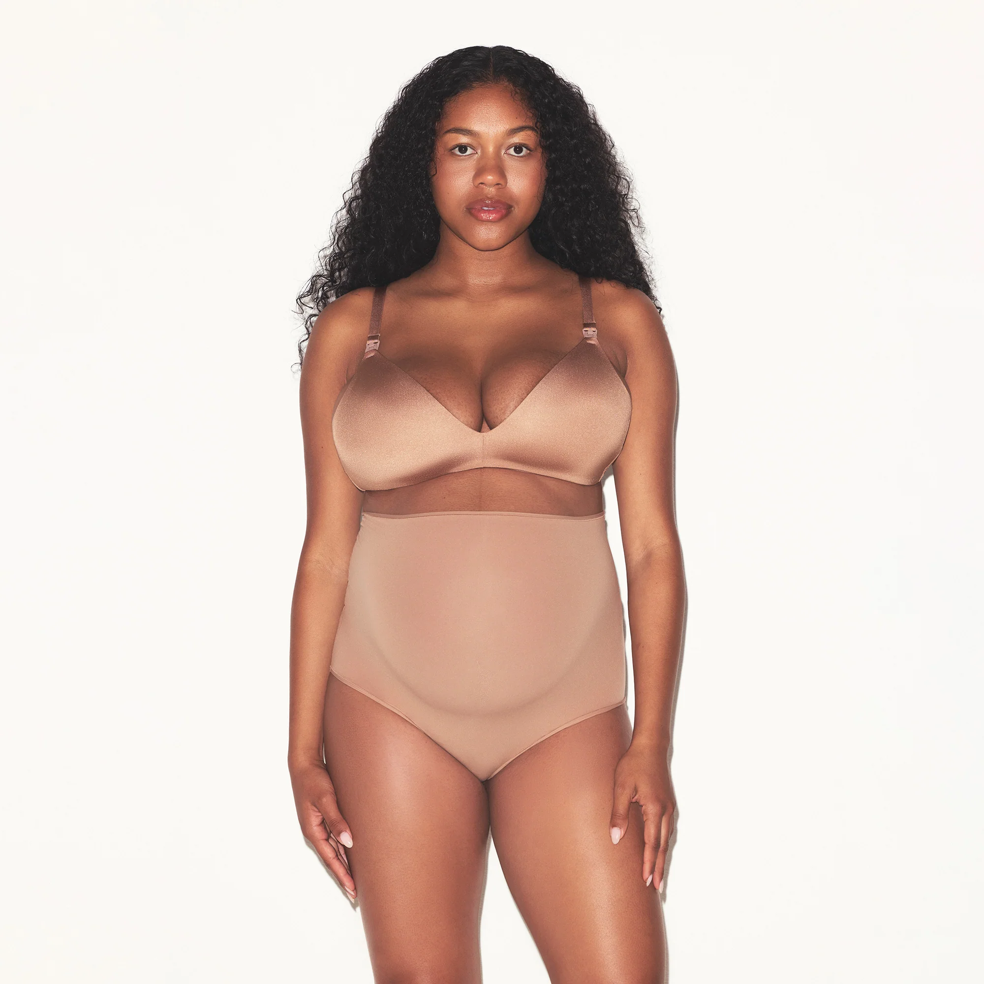 WIRELESS FORM MATERNITY NURSING BRA | CLAY