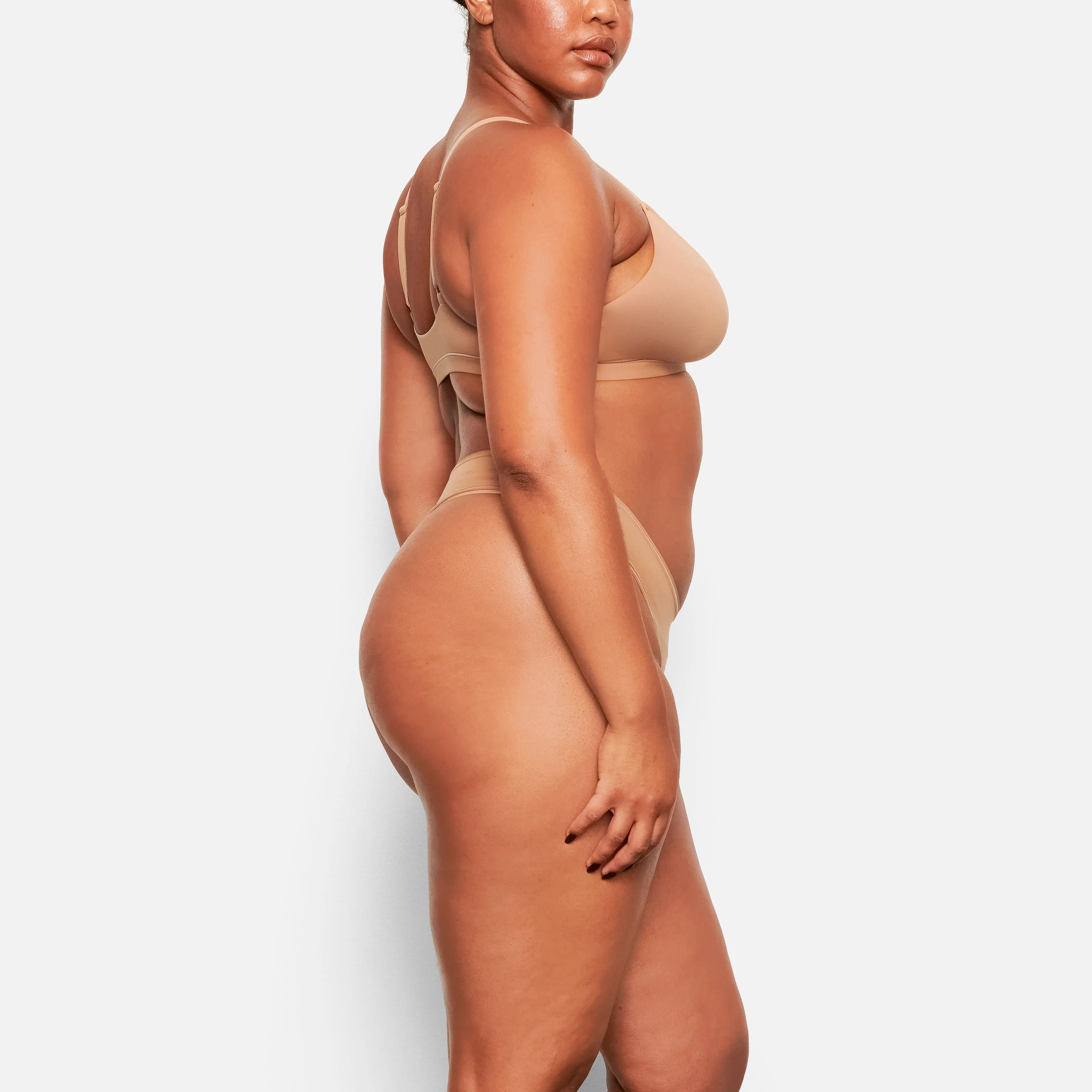 FITS EVERYBODY DIPPED FRONT THONG | DESERT CLAY