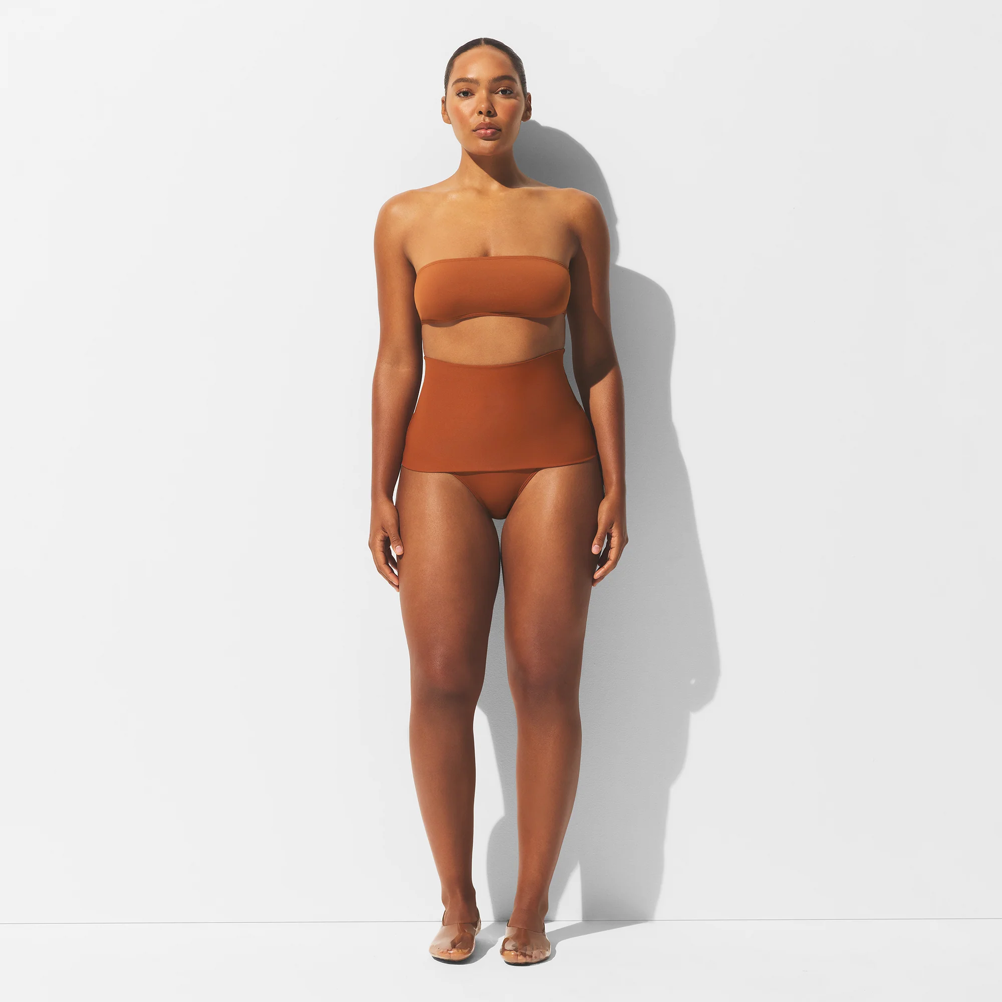 ICONIC SWIM CONVERTIBLE BIKINI BOTTOM | BRONZE