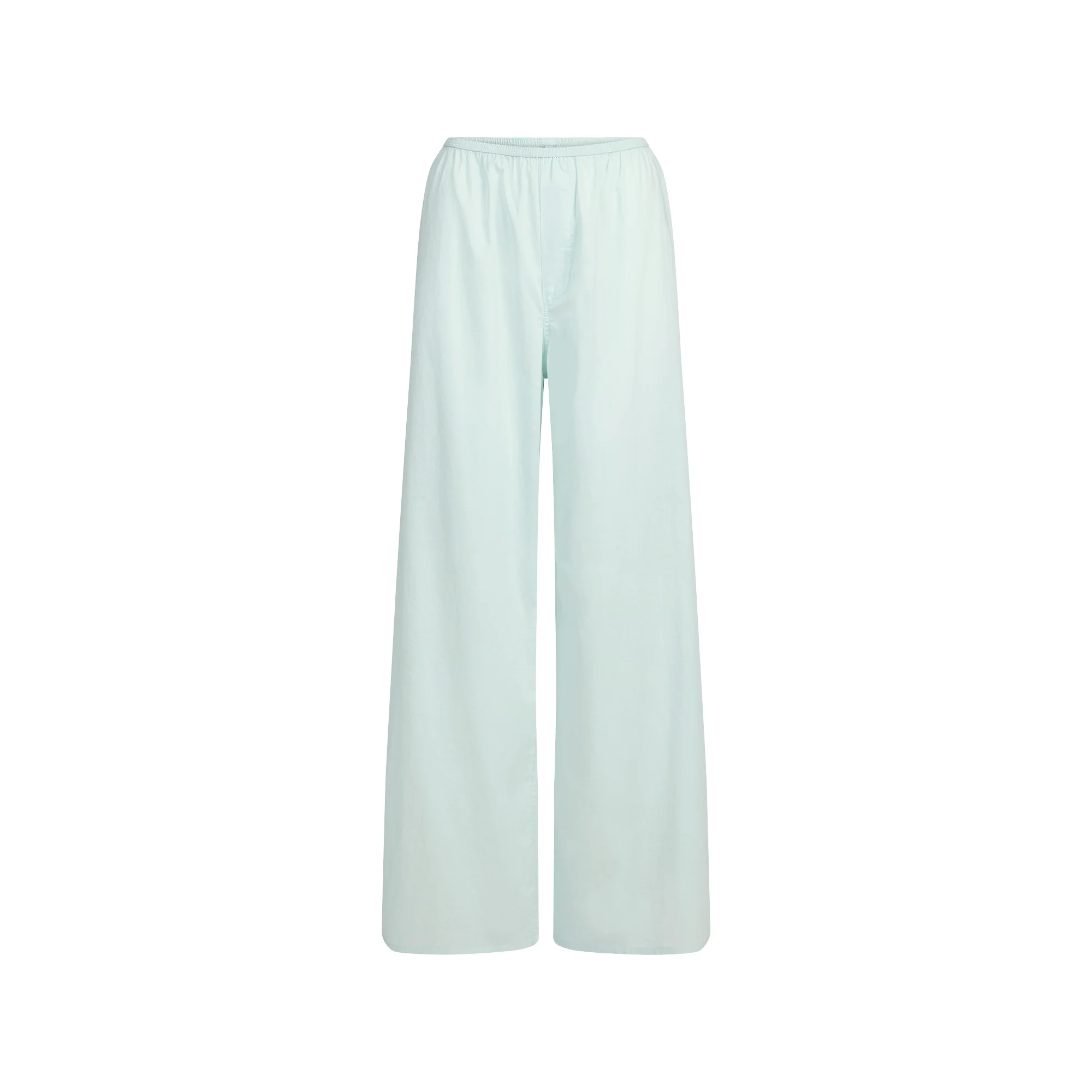 COTTON VOILE LOOSE PANT | FROST