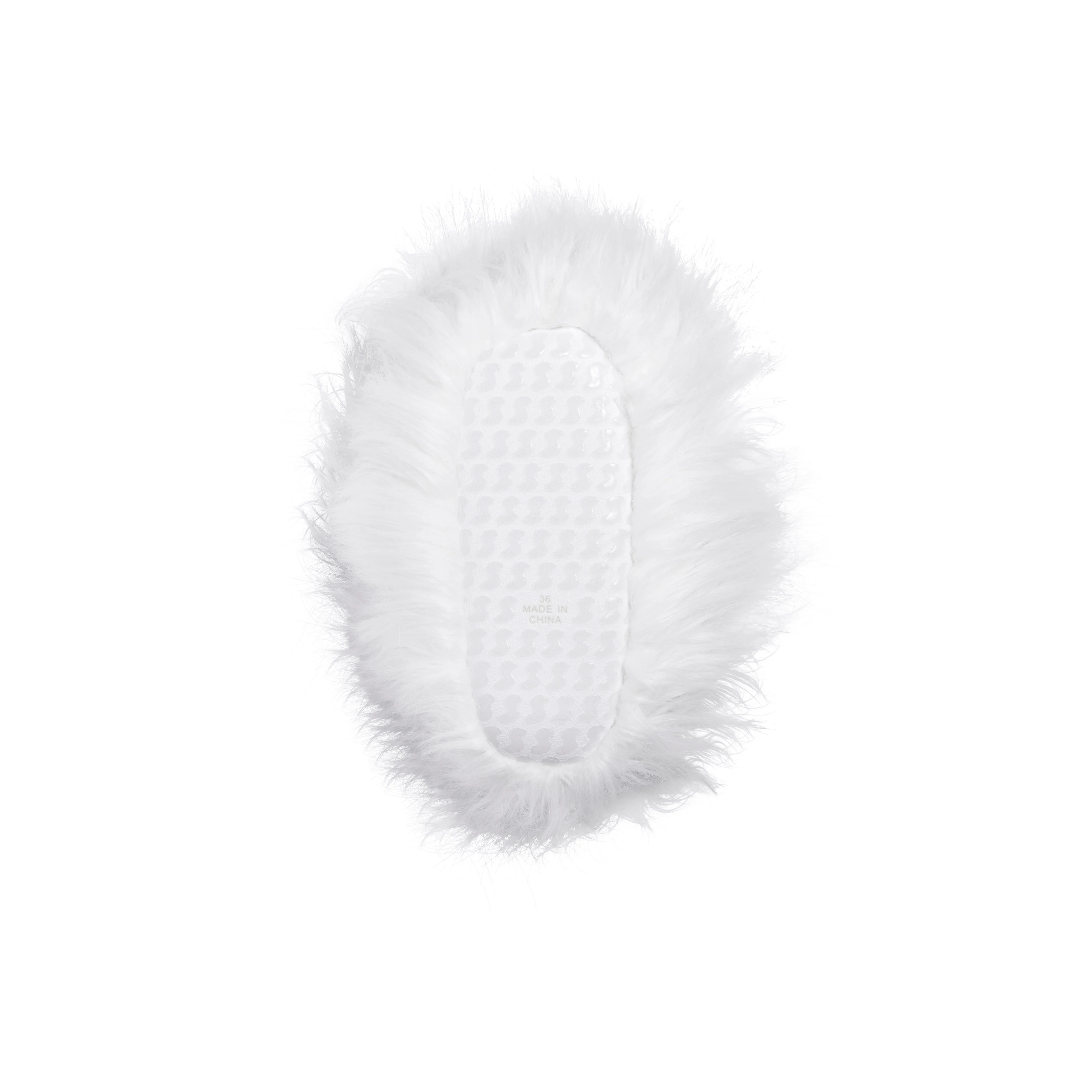 PLUSH BUNNY SLIPPER | MARBLE
