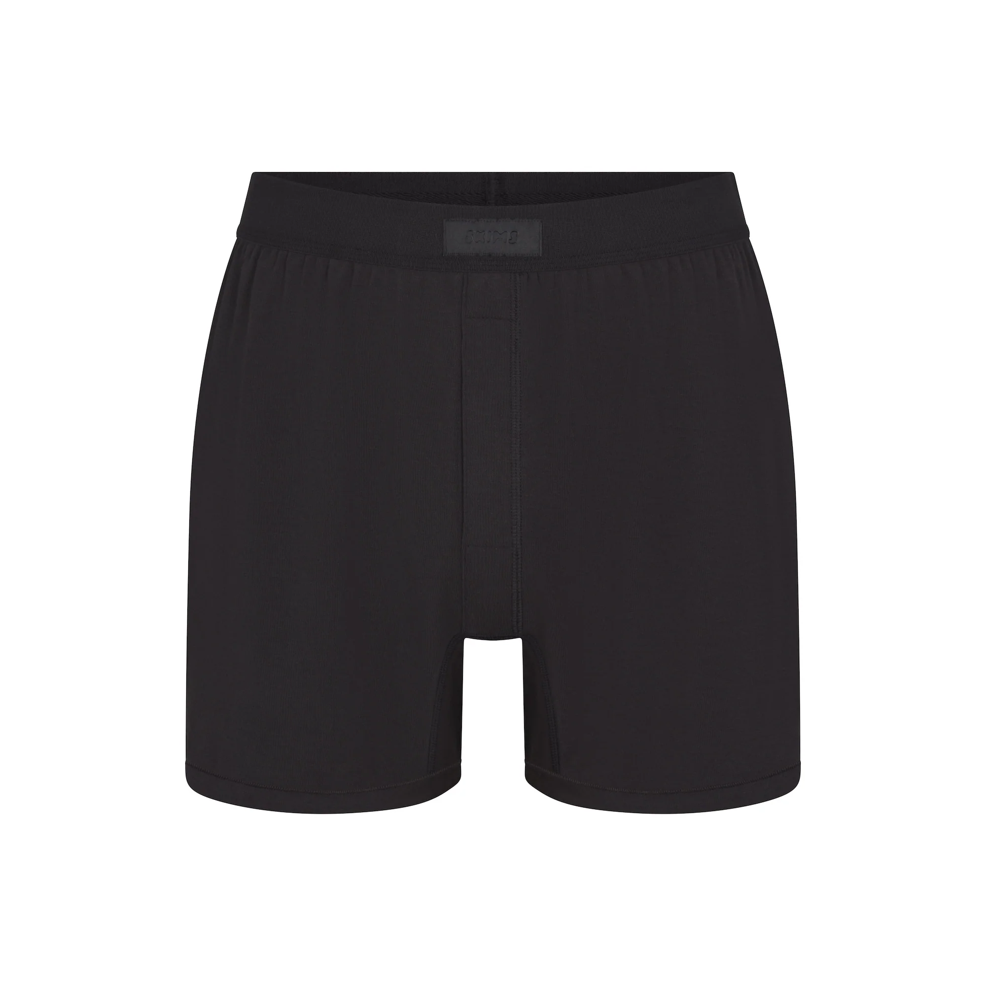 SKIMS COTTON MENS KNIT BOXER | RUSSET