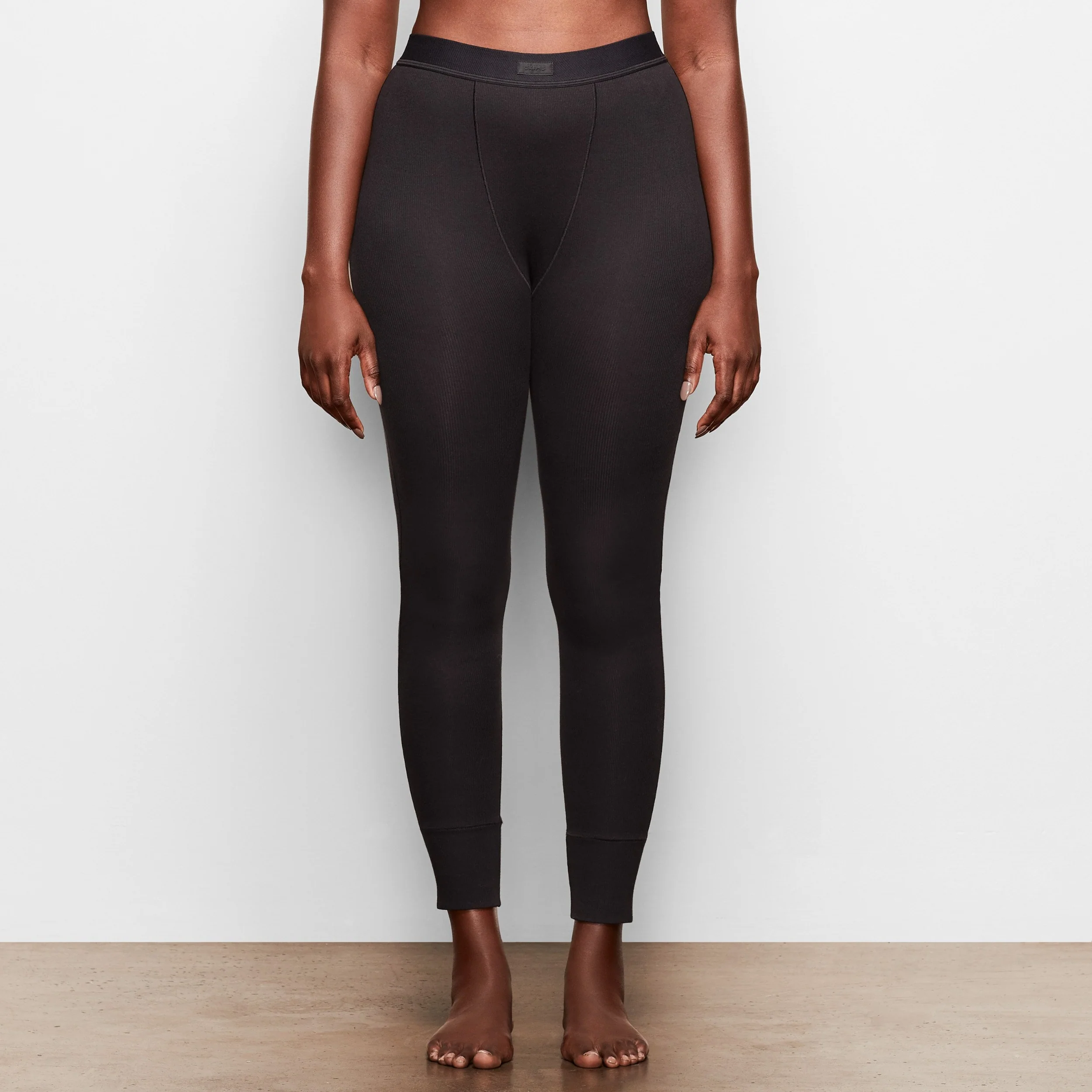 COTTON RIB LEGGING | REDWOOD