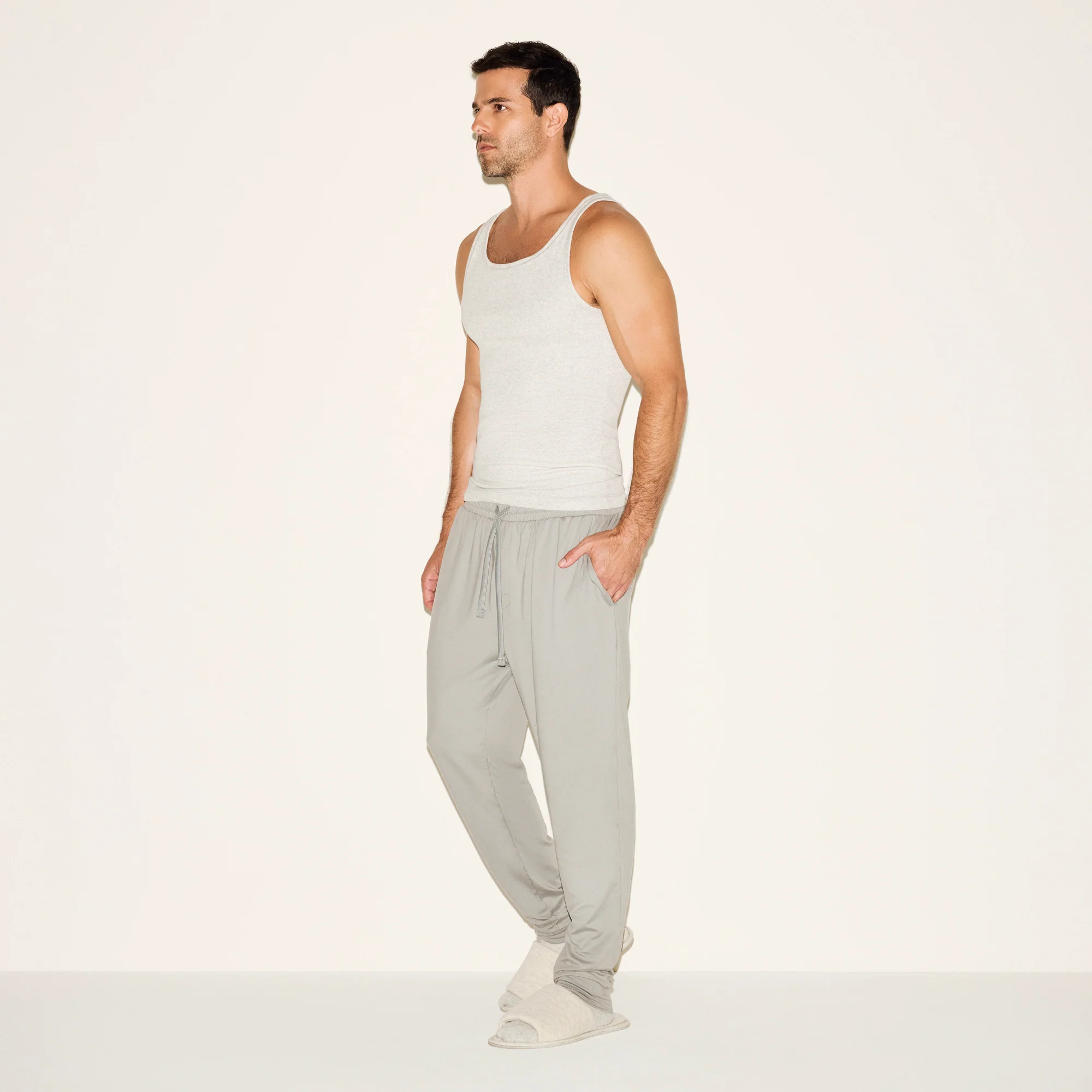 OUTDOOR JERSEY MENS TAPERED JOGGER | PACIFIC
