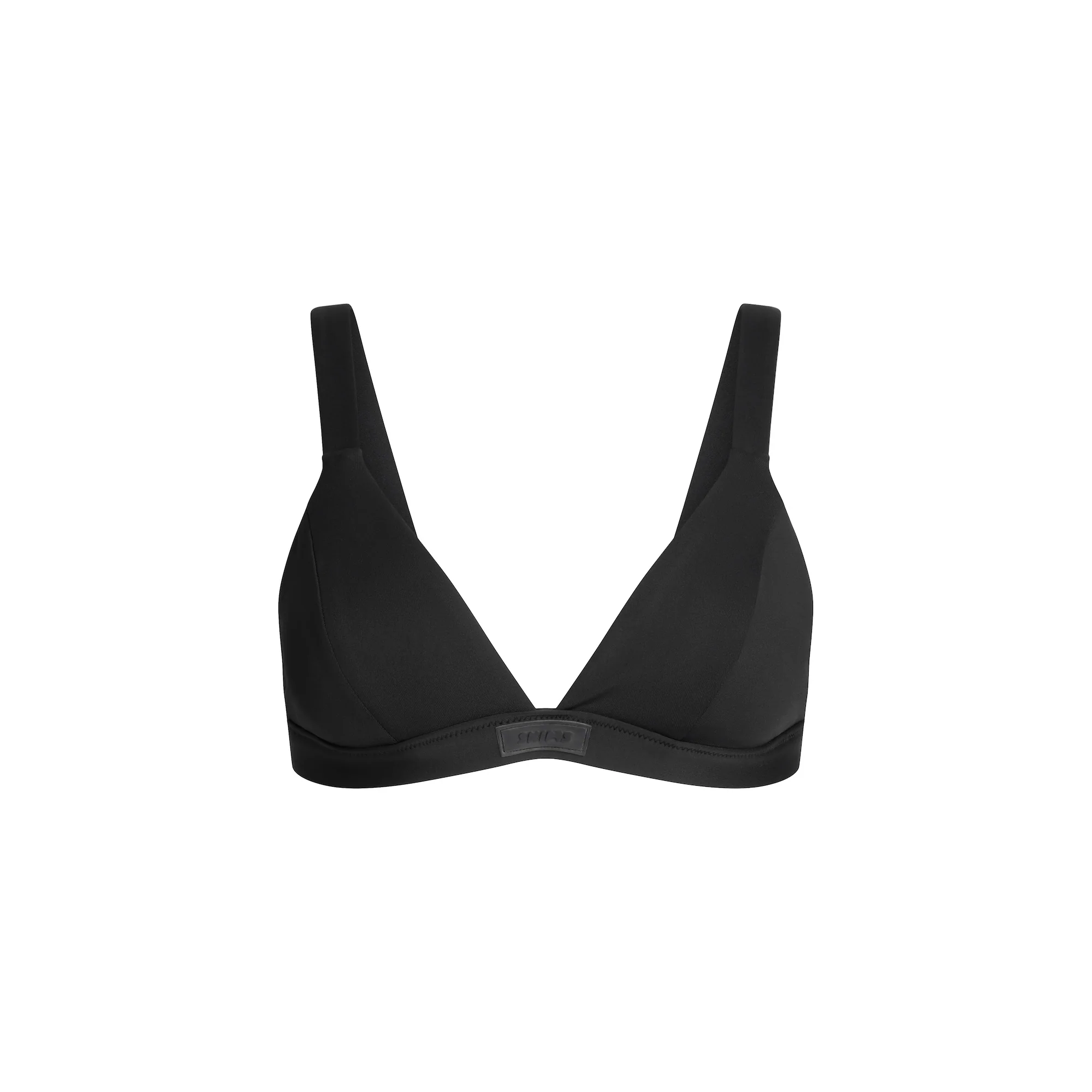 SIGNATURE SWIM FIXED TRIANGLE BIKINI TOP | ONYX