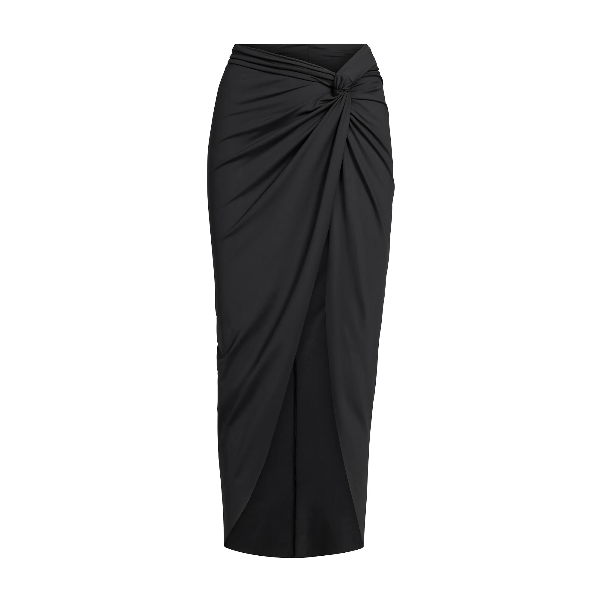 SIGNATURE SWIM SARONG SKIRT | ONYX