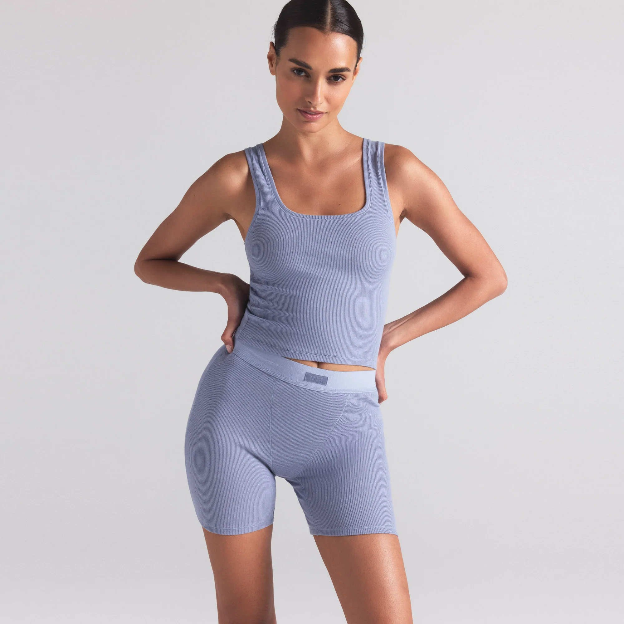 COTTON RIB BOXER 3-PACK | BLUE QUARTZ CLOUD MULTI