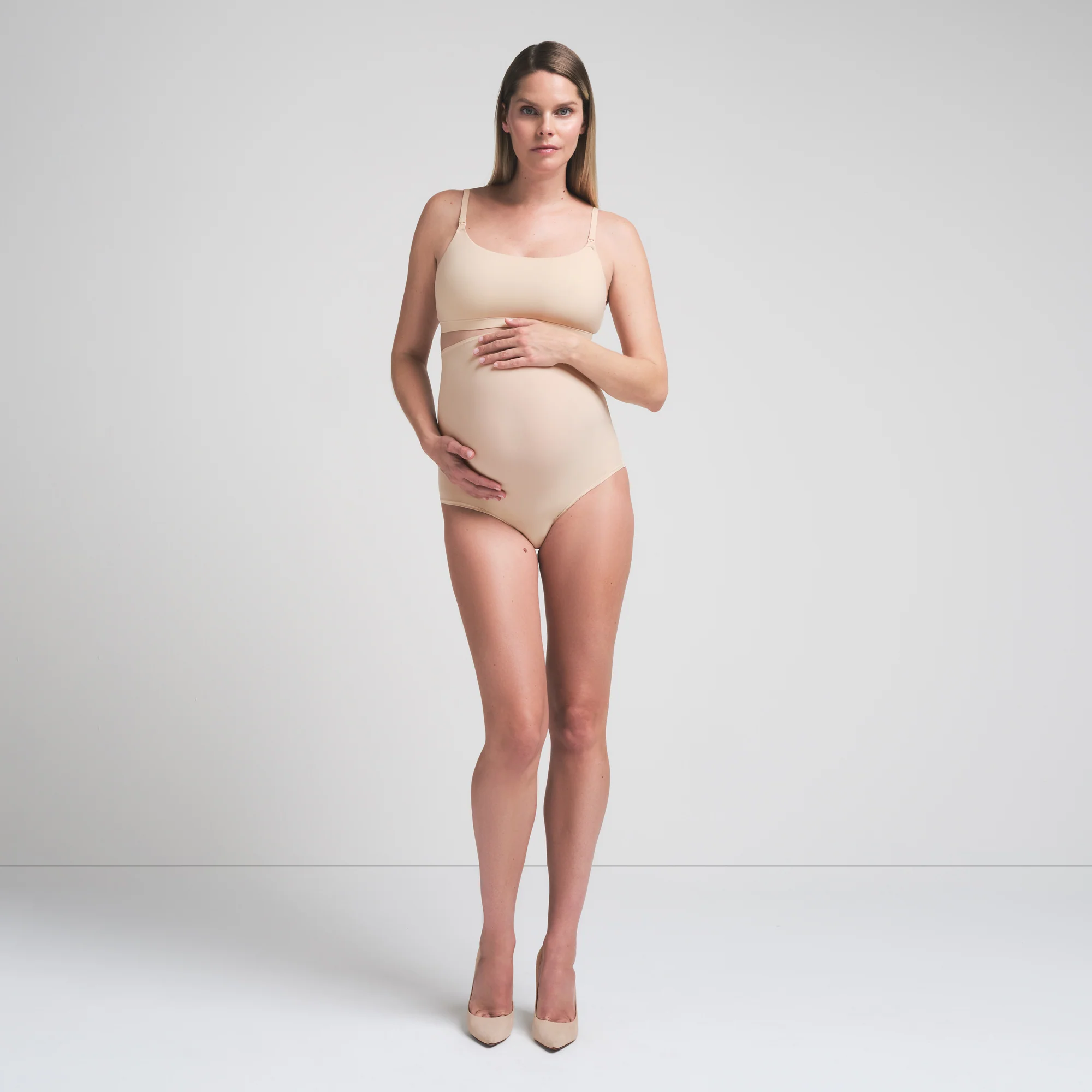 FITS EVERYBODY MATERNITY HIGH-WAISTED THONG | ONYX