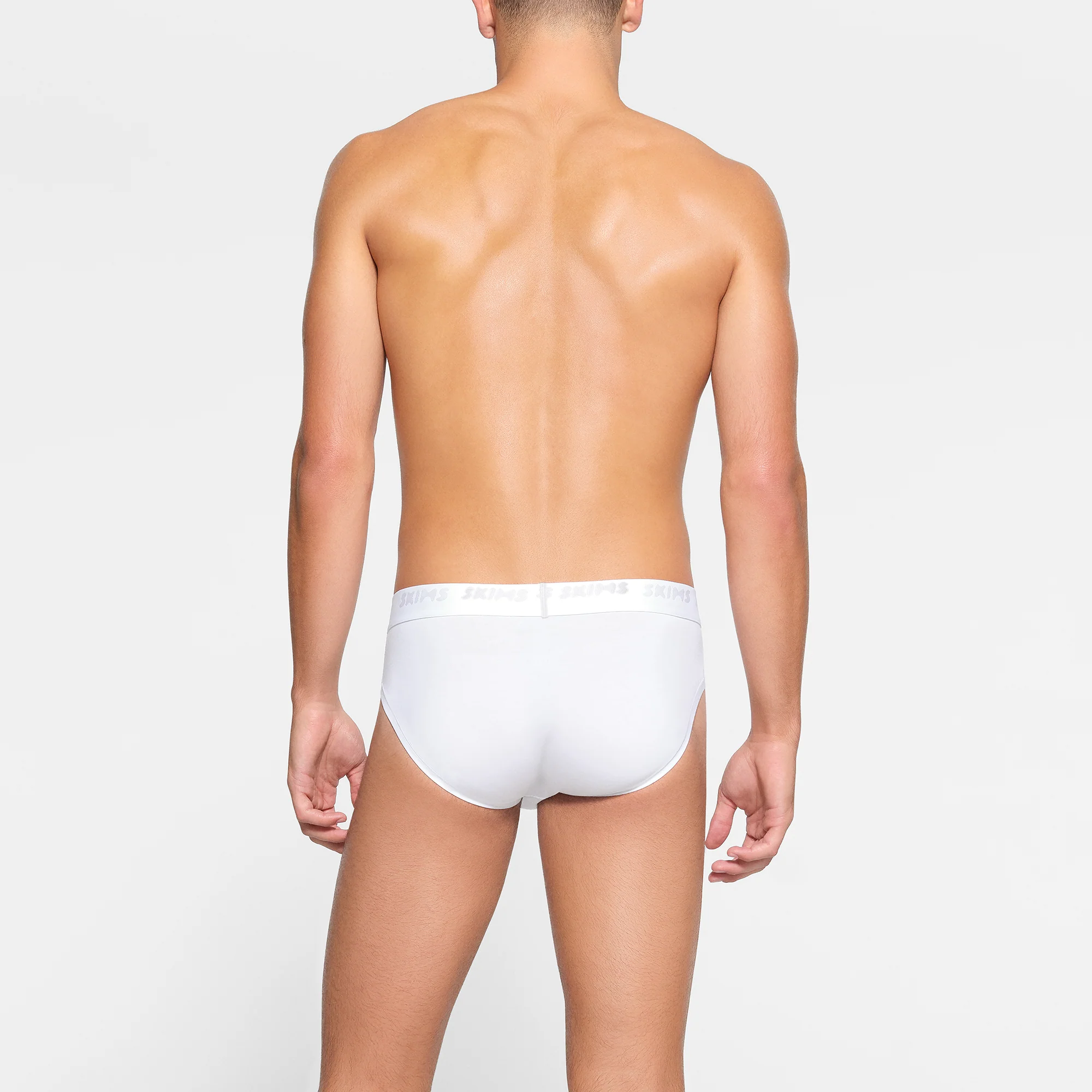 SKIMS STRETCH MENS BRIEF | OBSIDIAN