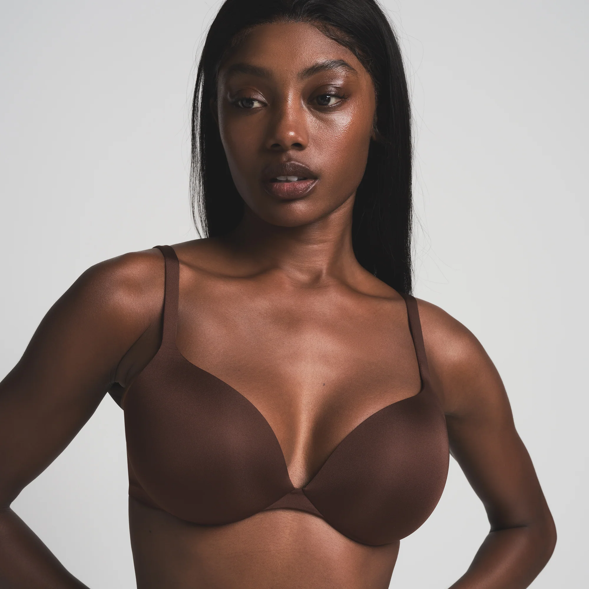 SKIMS ULTIMATE TEARDROP PUSH-UP BRA | CLAY