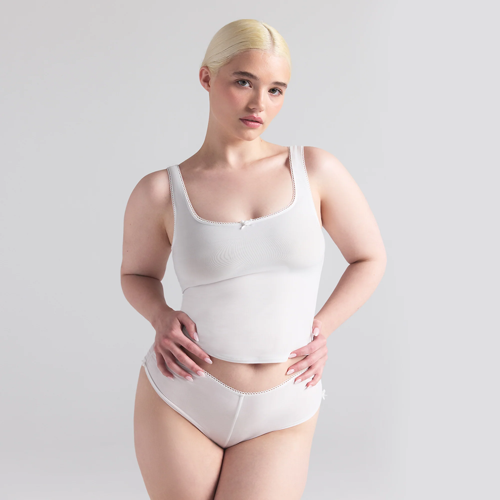 FITS EVERYBODY PICOT TANK AND HIPSTER SET | MARBLE