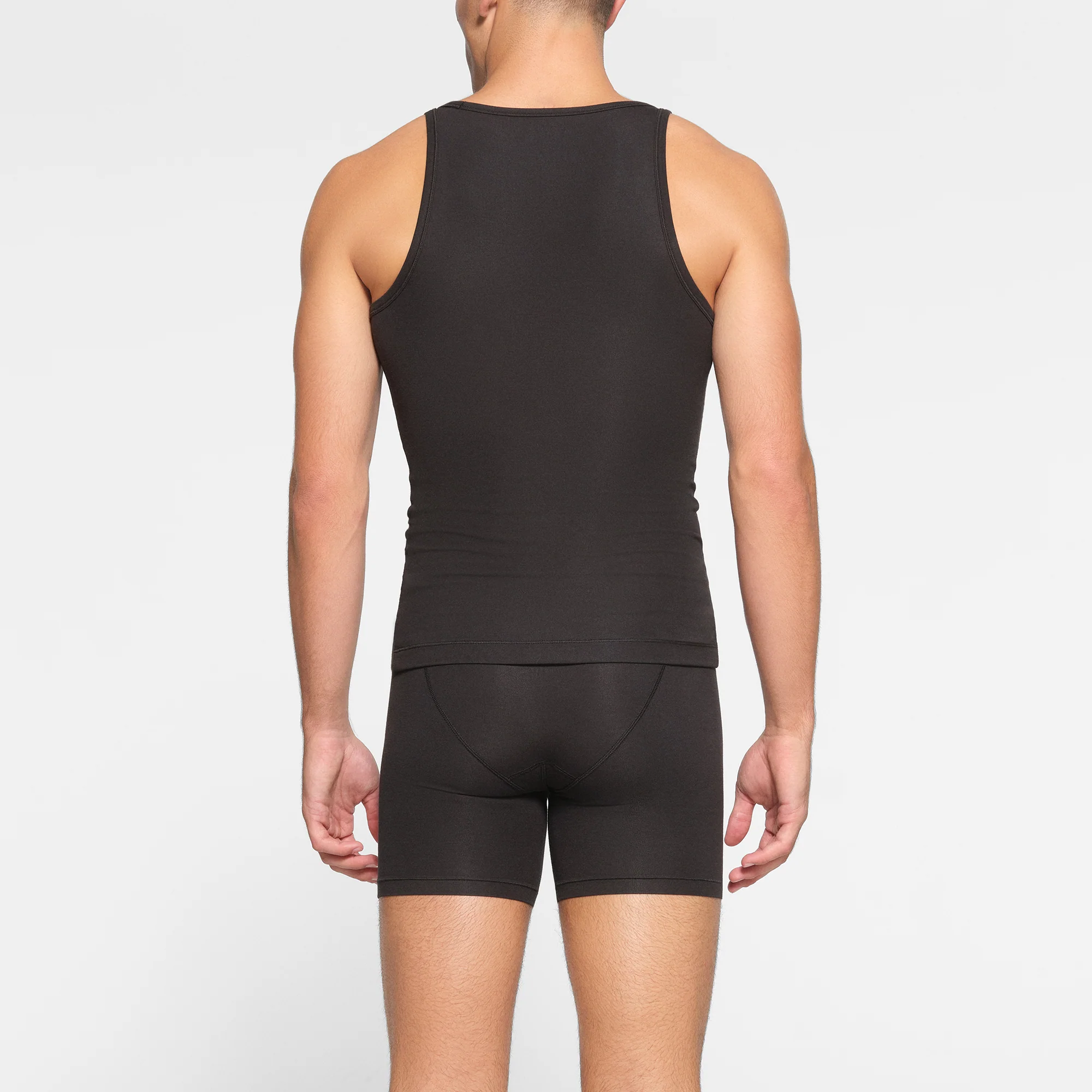 SKIMS COTTON MENS TANK PACK | ONYX