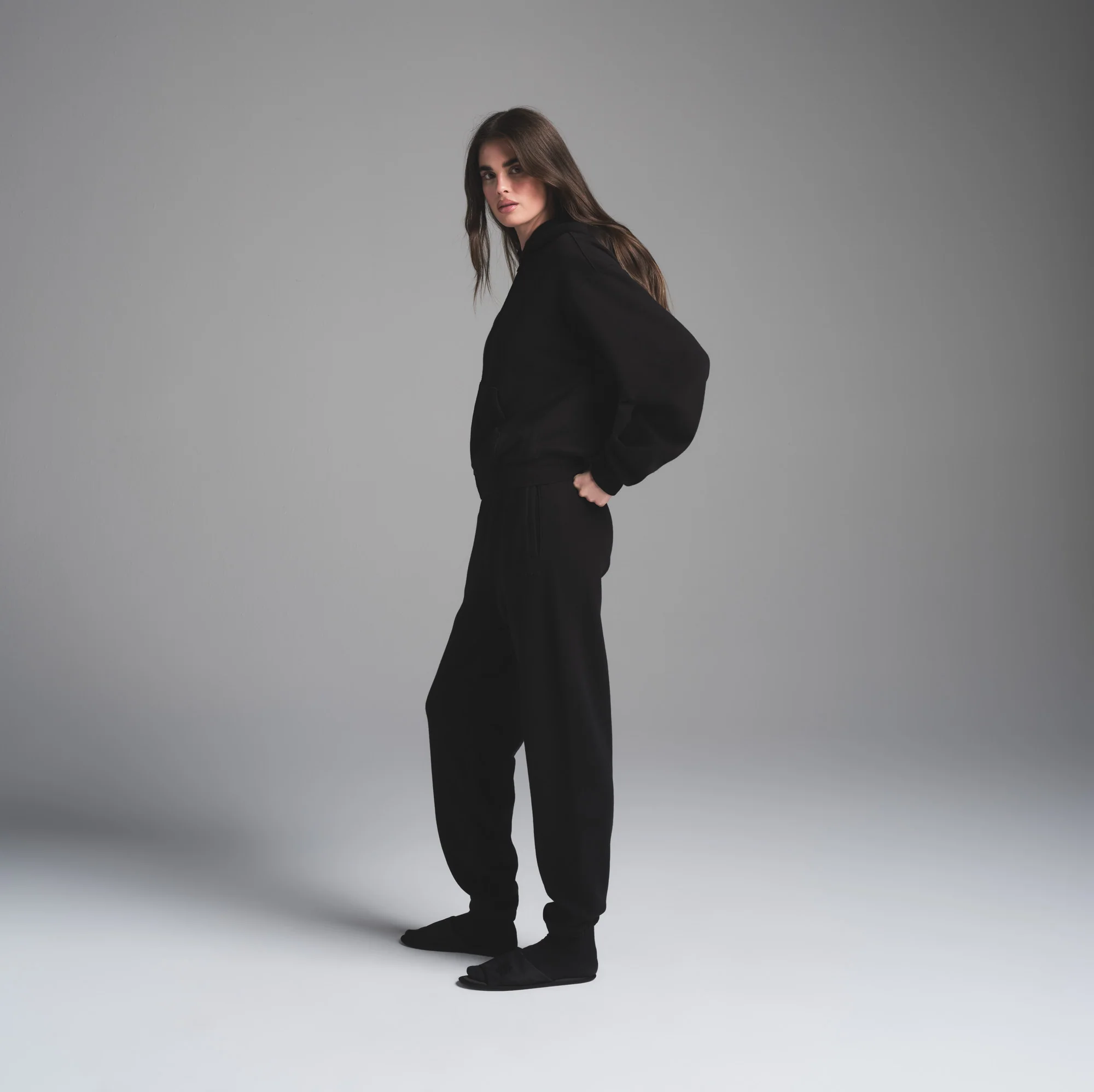 COTTON FLEECE CLASSIC JOGGER | LIGHT HEATHER GREY