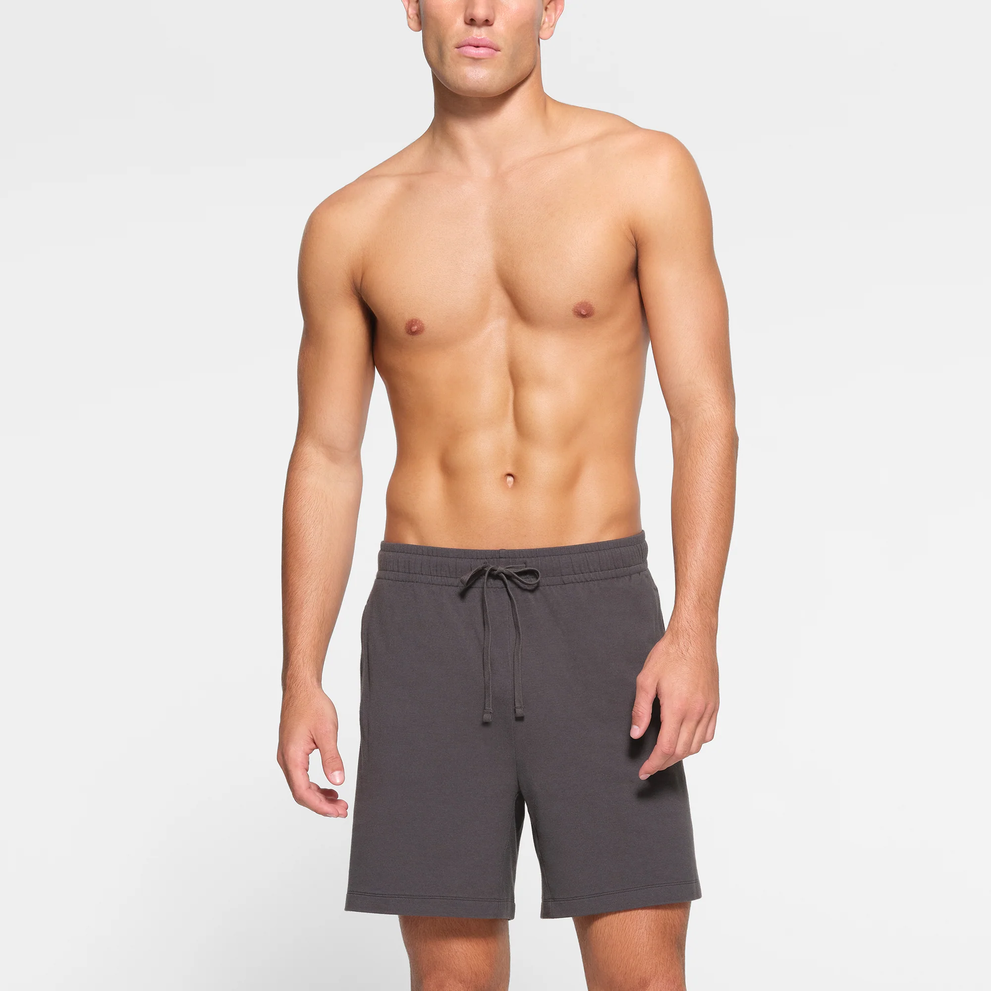 JERSEY LOUNGE MENS RELAXED SHORT | OBSIDIAN