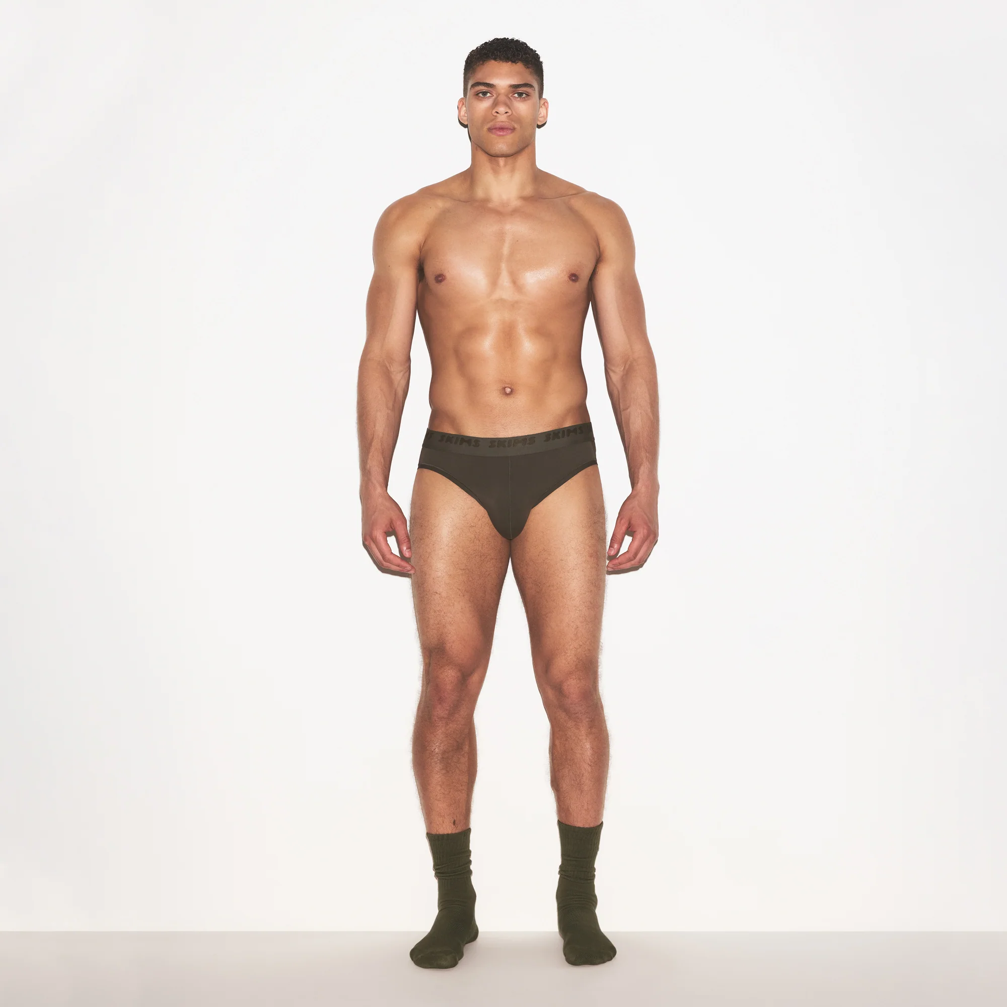 SKIMS STRETCH MENS BRIEF 3-PACK | LAUREL MULTI