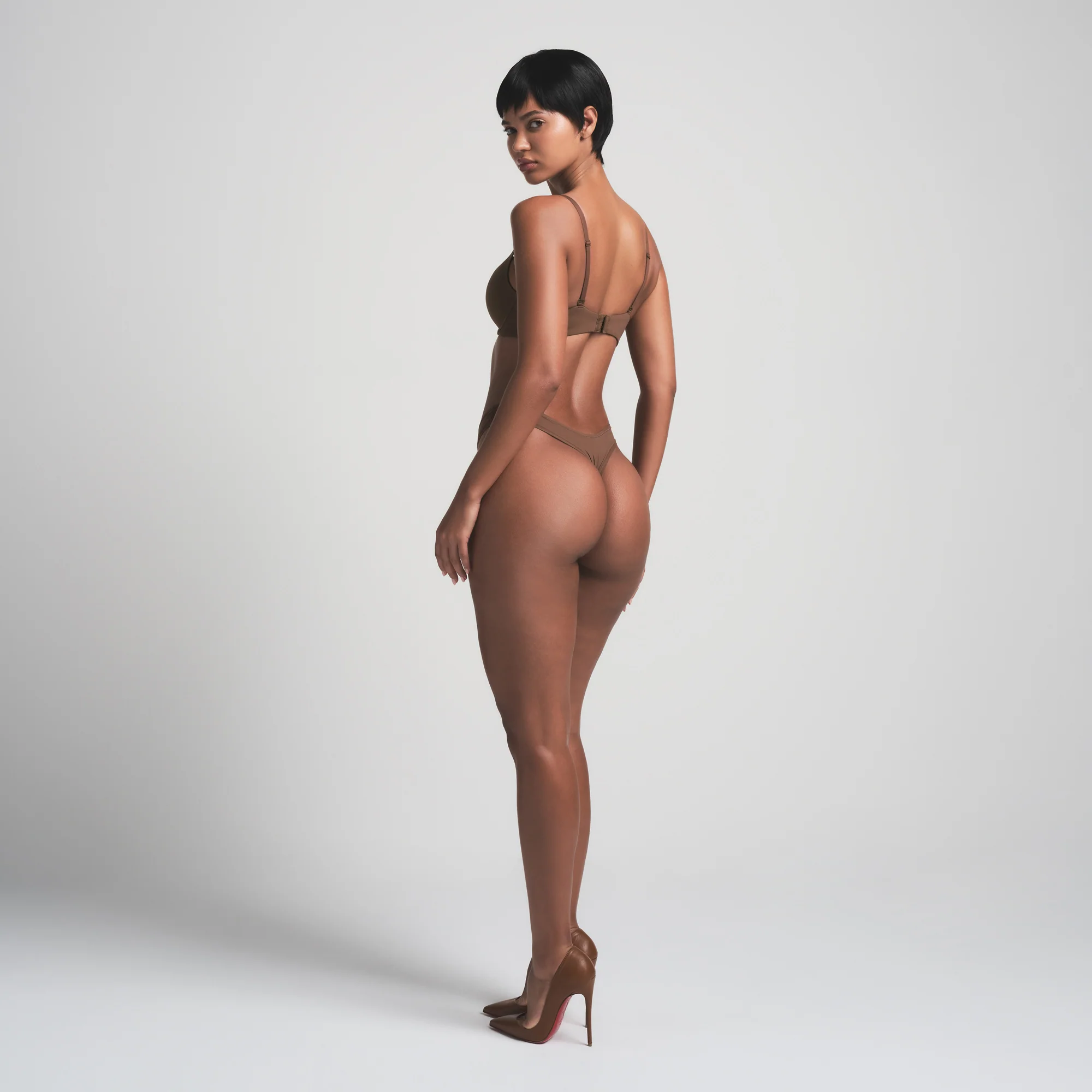 FITS EVERYBODY DIPPED FRONT THONG | DESERT CLAY