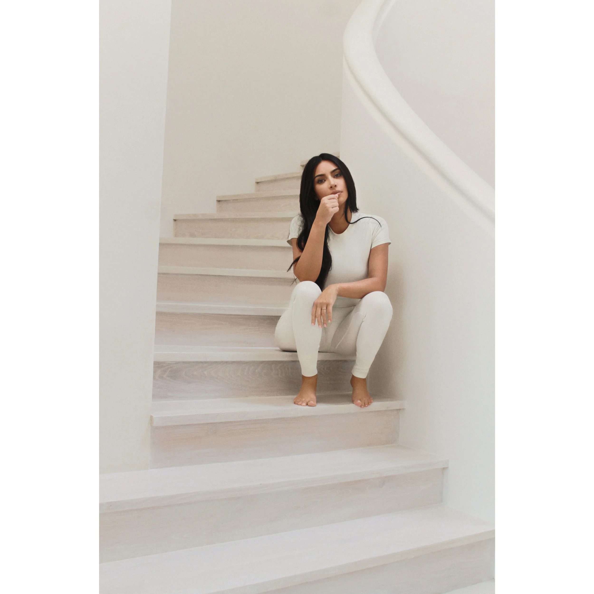 COTTON RIB LEGGING | REDWOOD