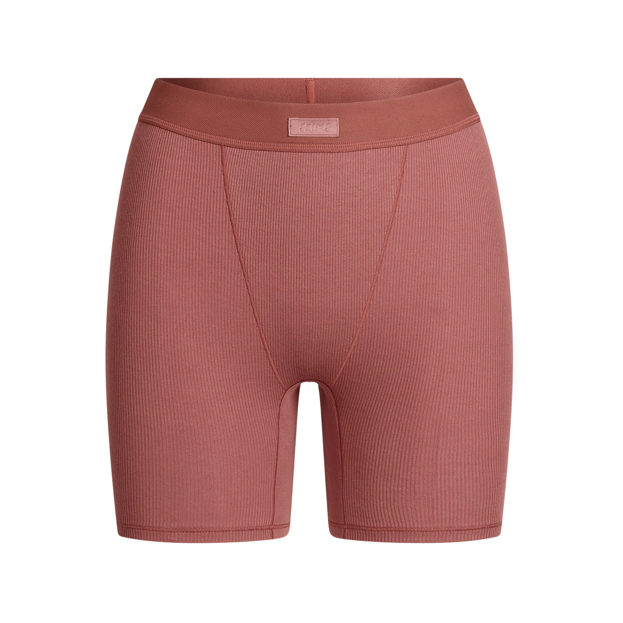 COTTON RIB BOXER | REDWOOD