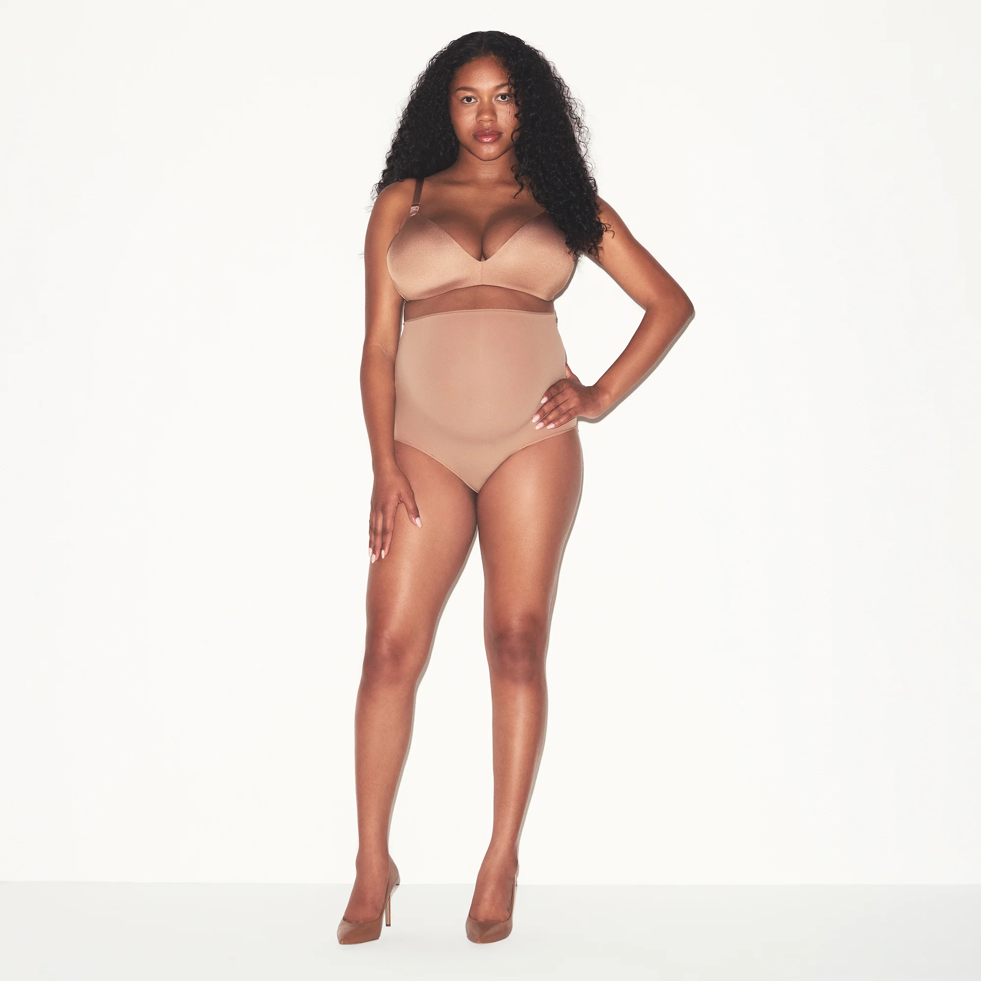 WIRELESS FORM MATERNITY NURSING BRA | CLAY