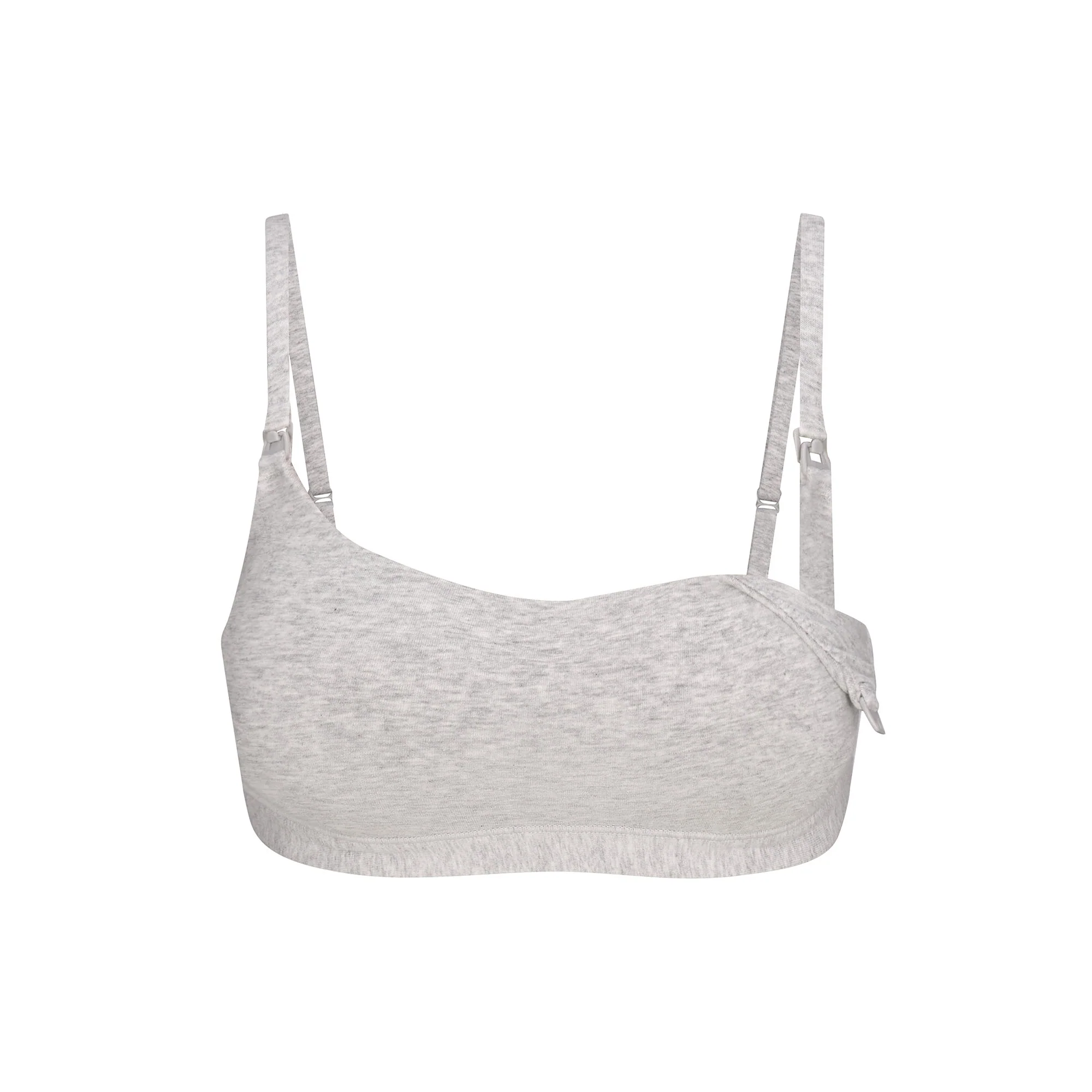 COTTON JERSEY MATERNITY NURSING SCOOP BRALETTE | SOOT