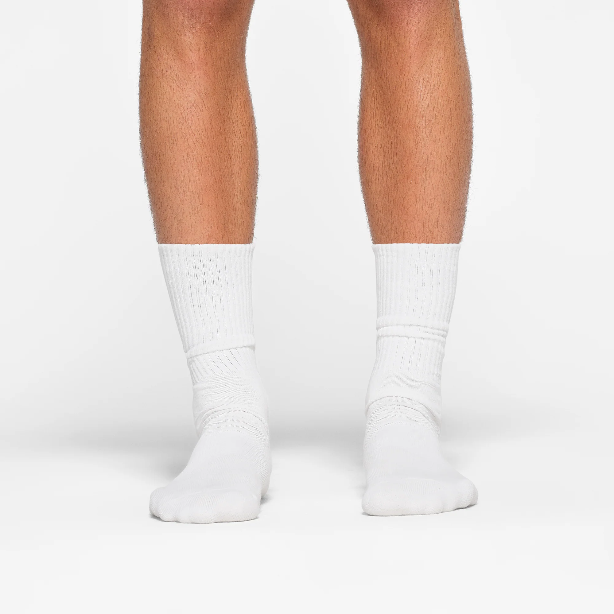 MENS TUBE CREW SOCK 3-PACK | CHALK