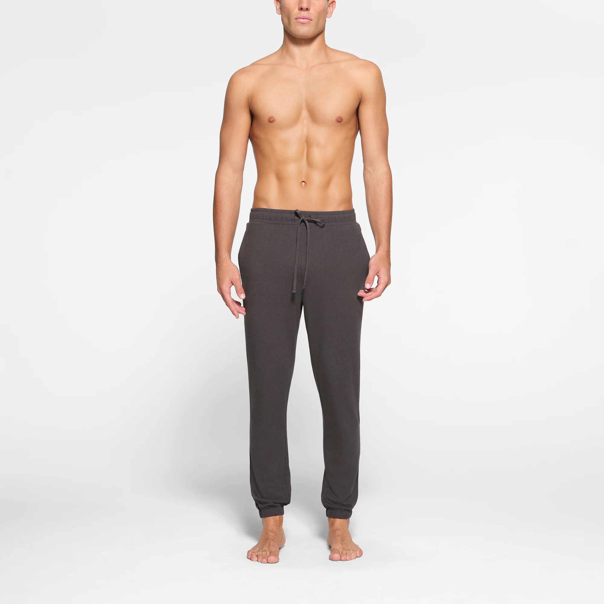 JERSEY LOUNGE MENS JOGGER | OBSIDIAN