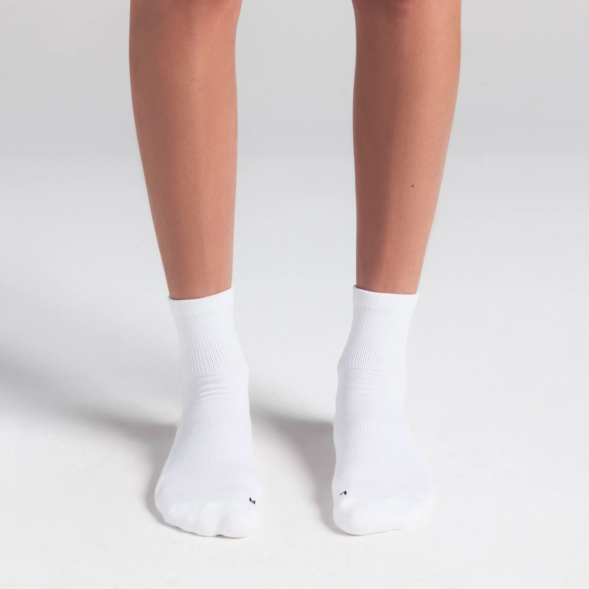 COMFORT QUARTER SOCK 3-PACK | SNOW