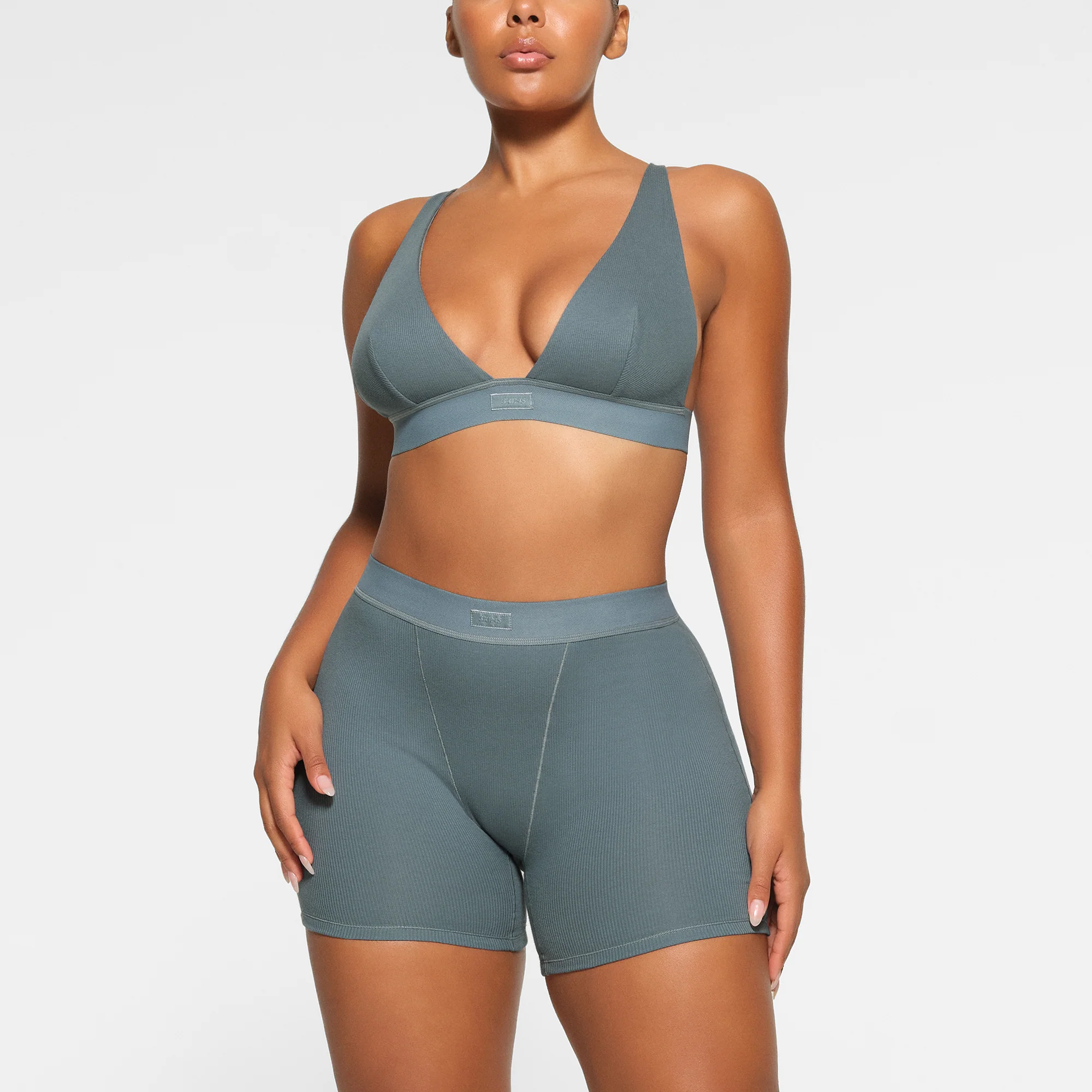 COTTON RIB BOXER | SNOW STRAWBERRY PRINT