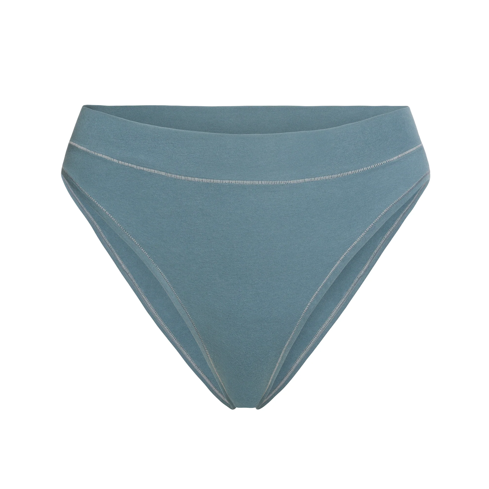 COTTON JERSEY CHEEKY TANGA | SOOT