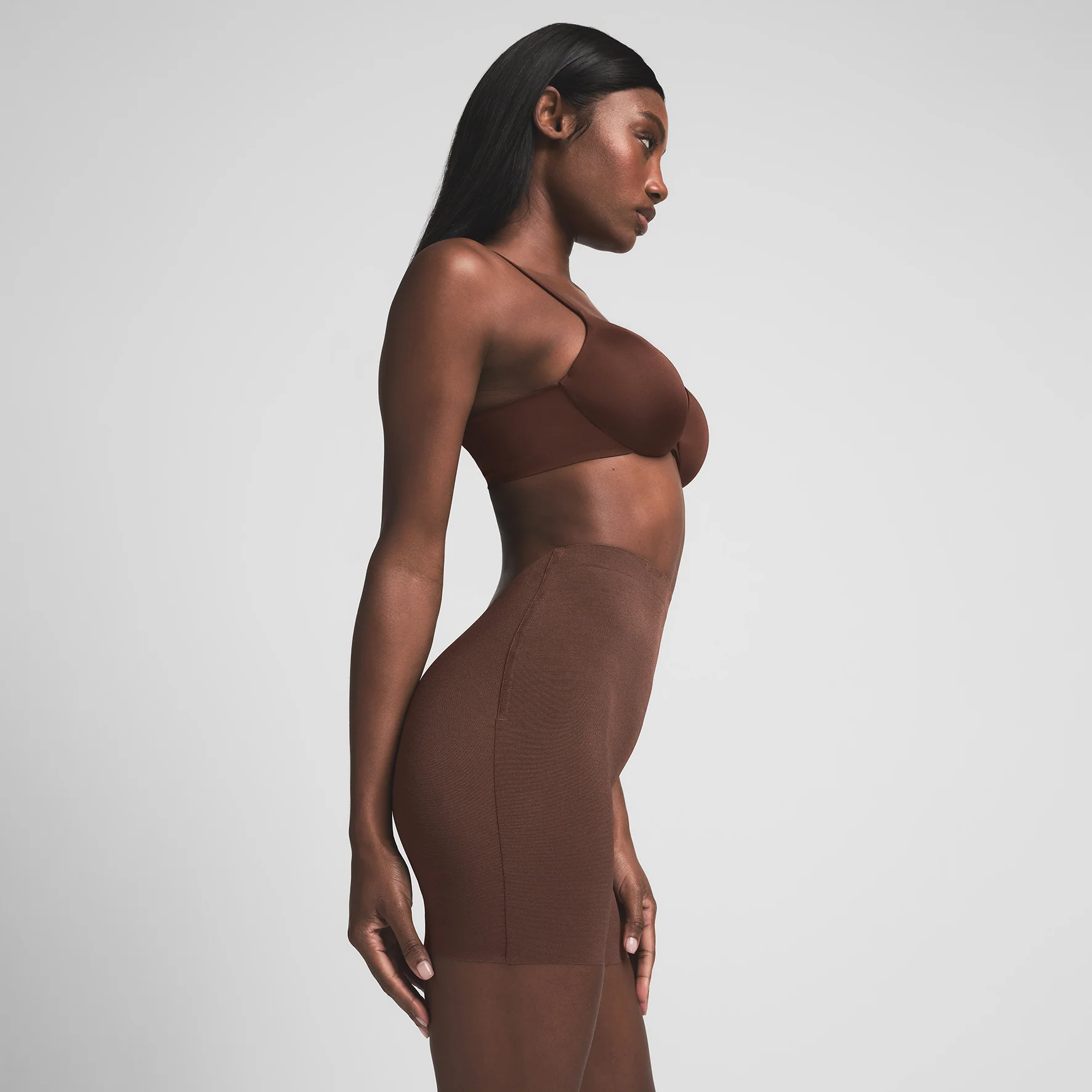 SHEER SCULPT LOW BACK SHORT | SIENNA