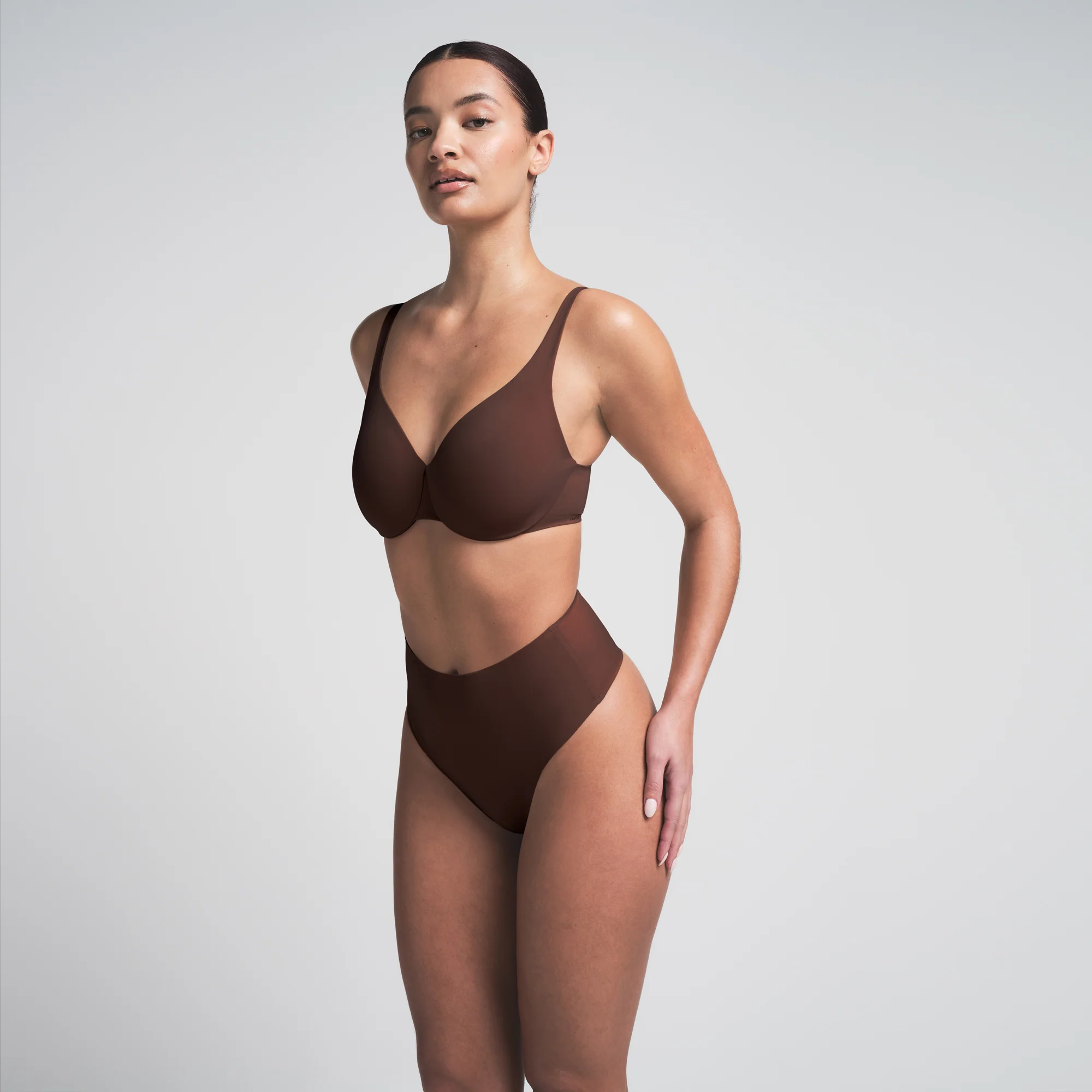 SMOOTHING INTIMATES UNLINED MINIMIZER BRA | CLAY