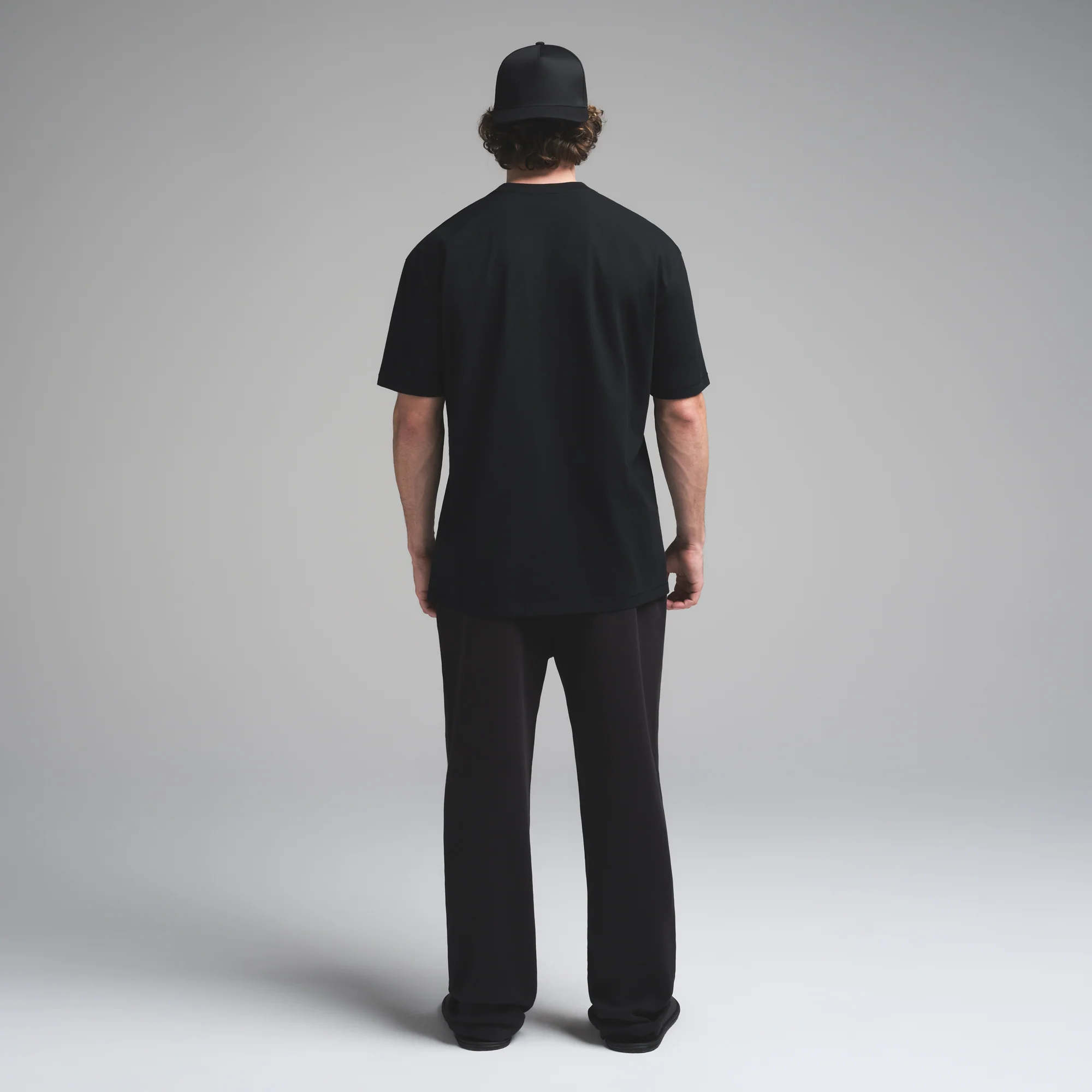 HEAVYWEIGHT COTTON MENS RELAXED T-SHIRT | CHALK