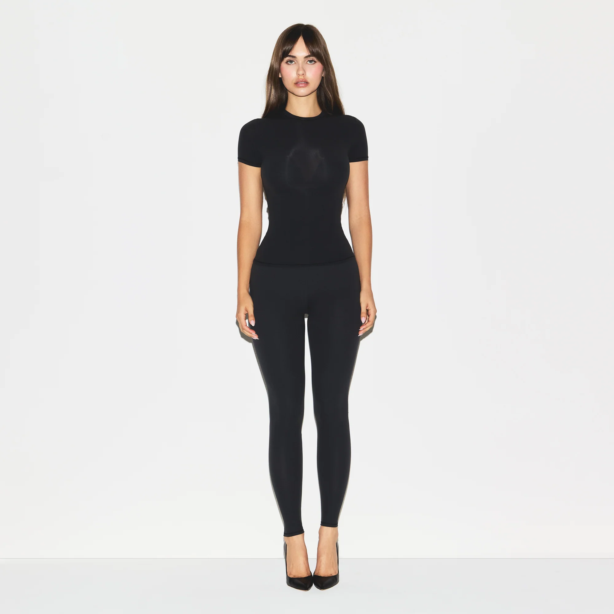 SKIMS BODY CORE SCULPT WAIST CINCHER THONG | CLAY