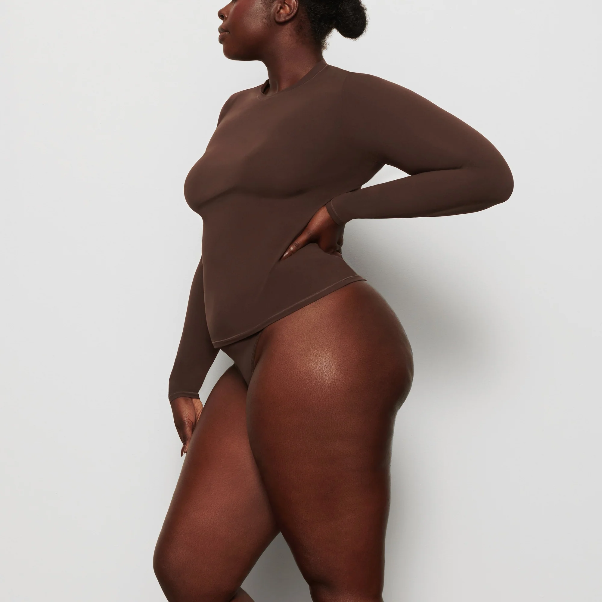 FITS EVERYBODY LONG SLEEVE T-SHIRT | DESERT CLAY