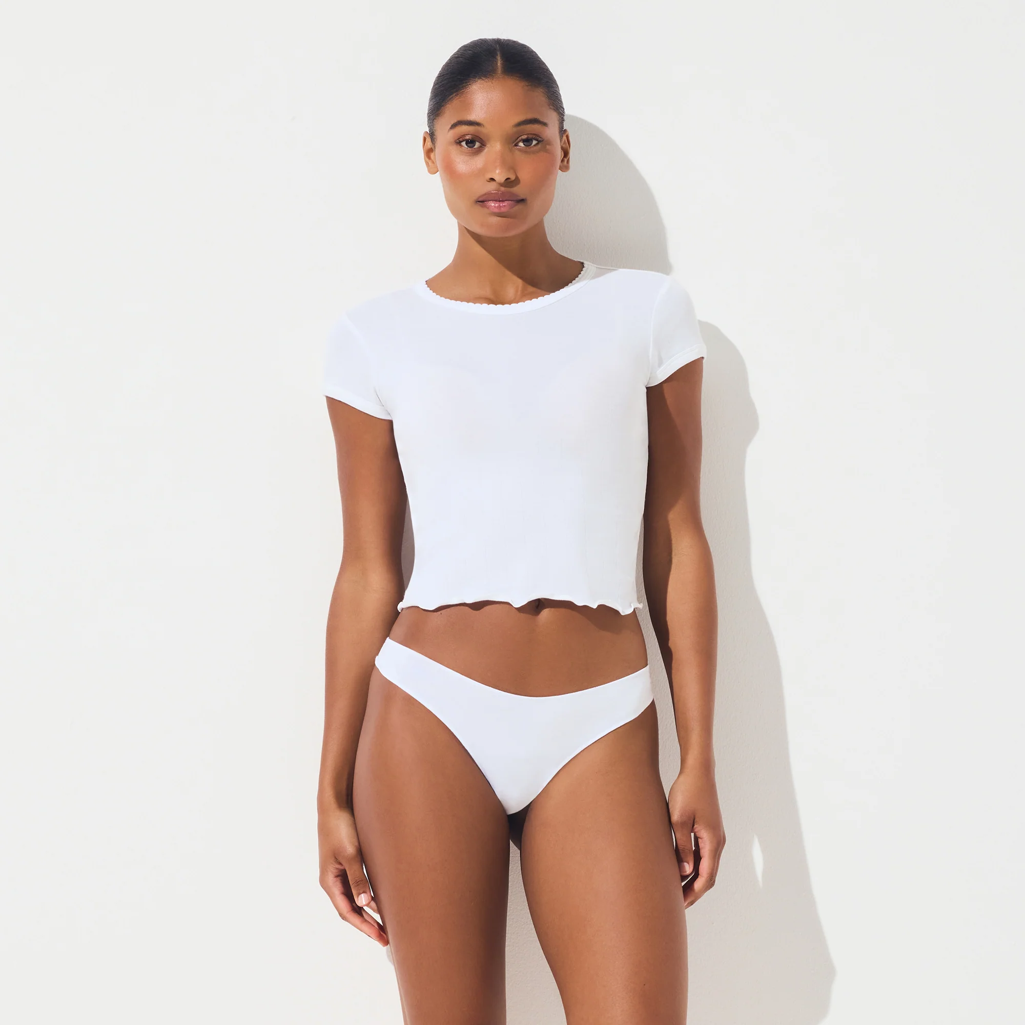 LIGHTWEIGHT COTTON THONG | SOOT TONAL