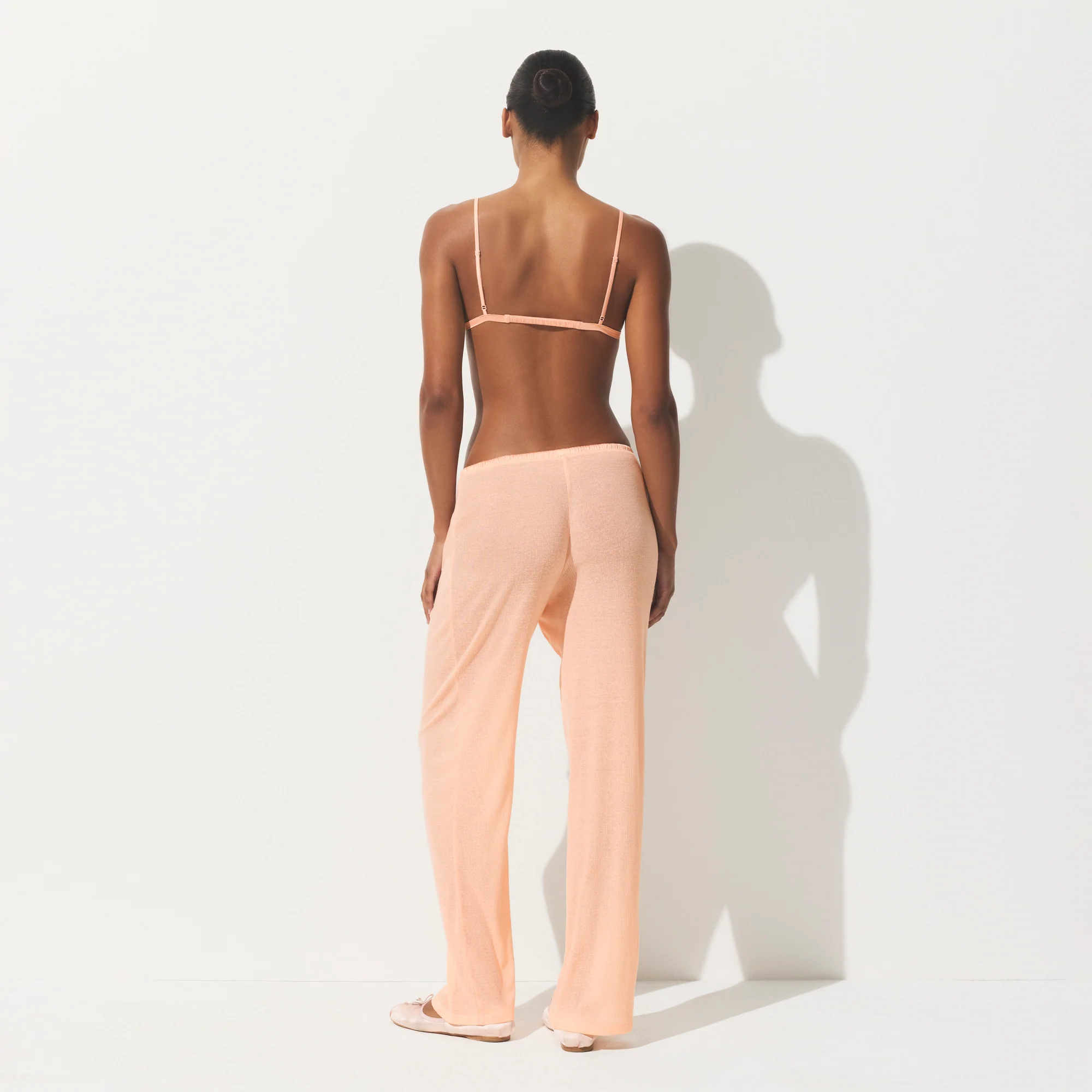 SHEER RIB LACE TRIANGLE BRALETTE | VILLA