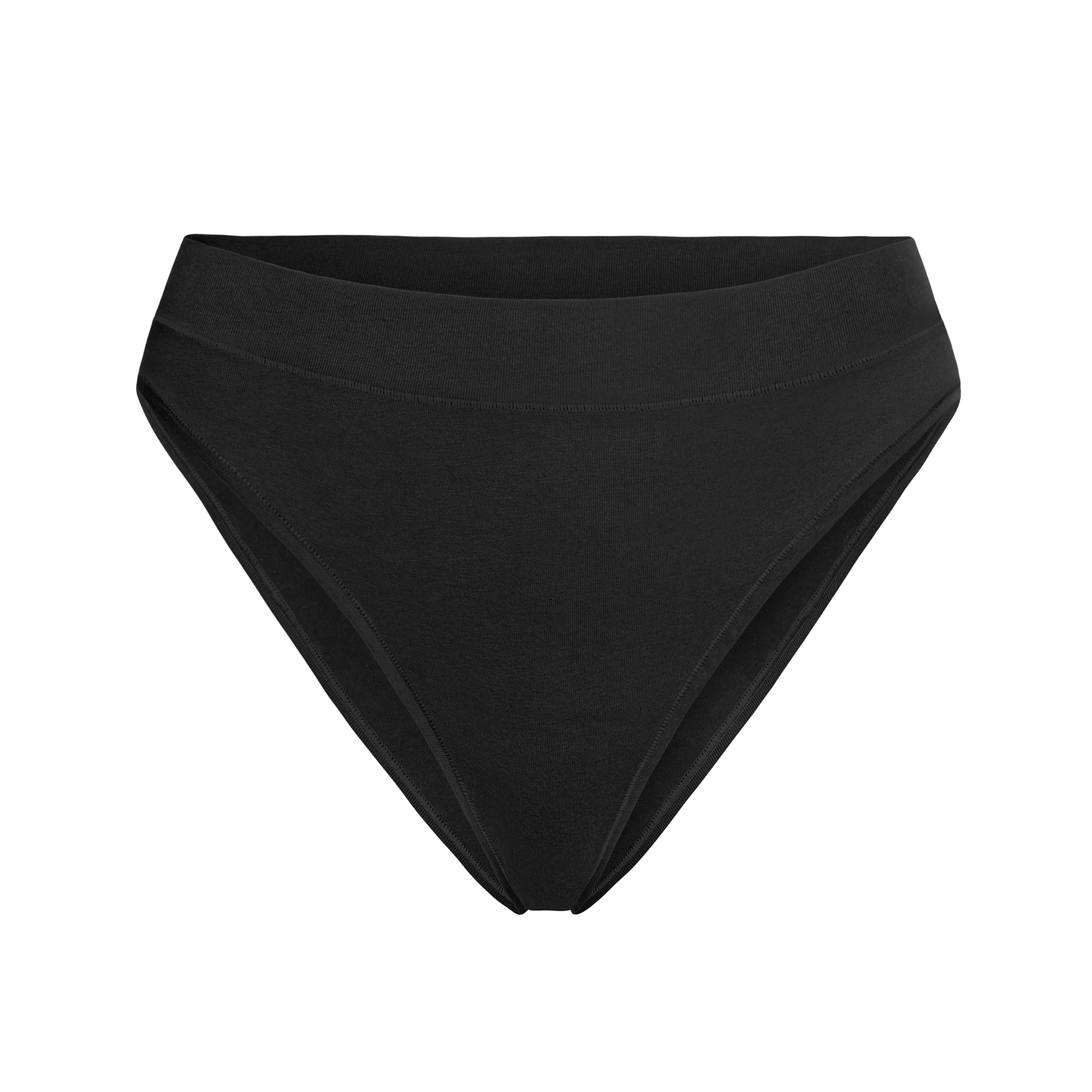 COTTON JERSEY CHEEKY TANGA | SOOT