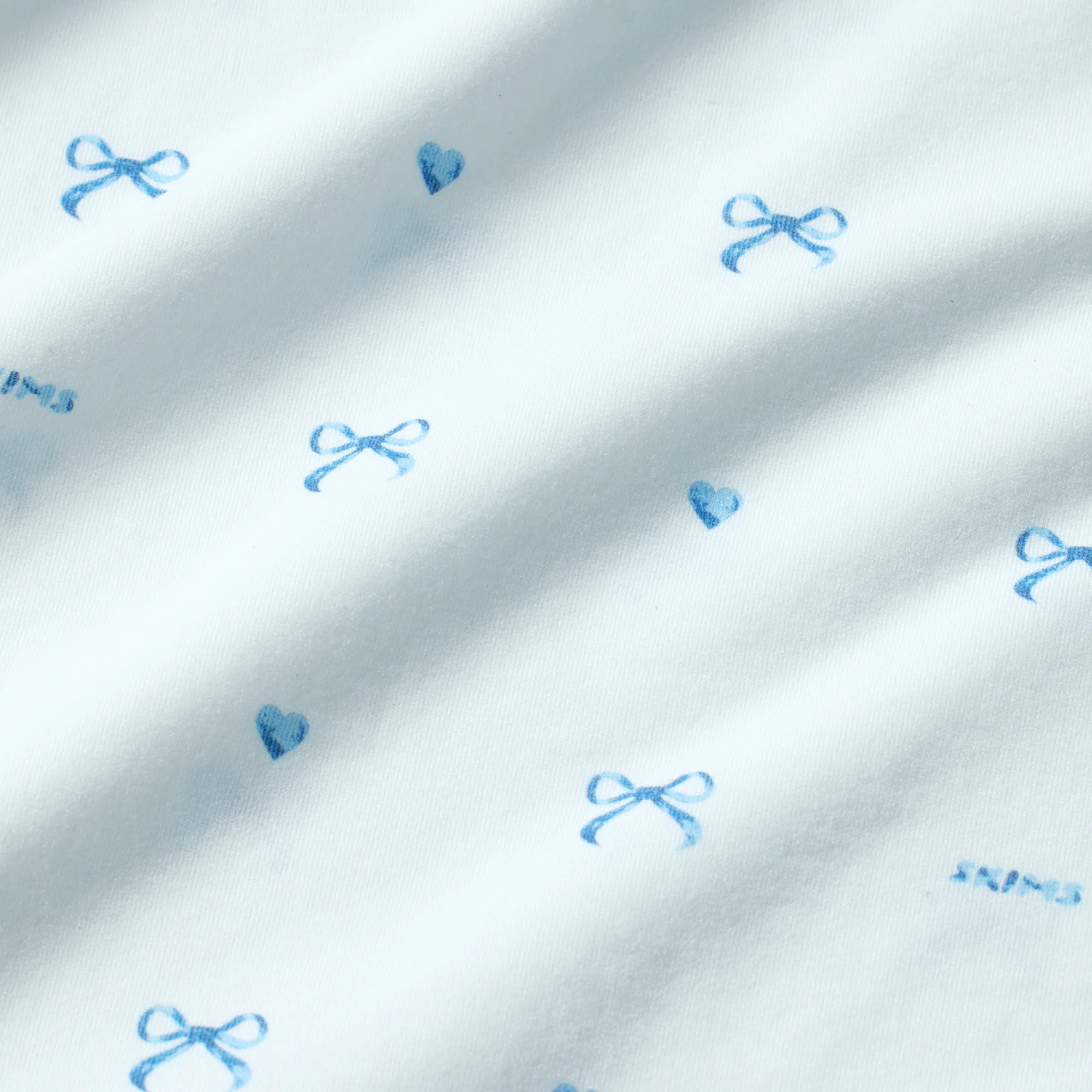 FITS EVERYBODY PICOT TANK AND HIPSTER SET | CLOUD BOW PRINT