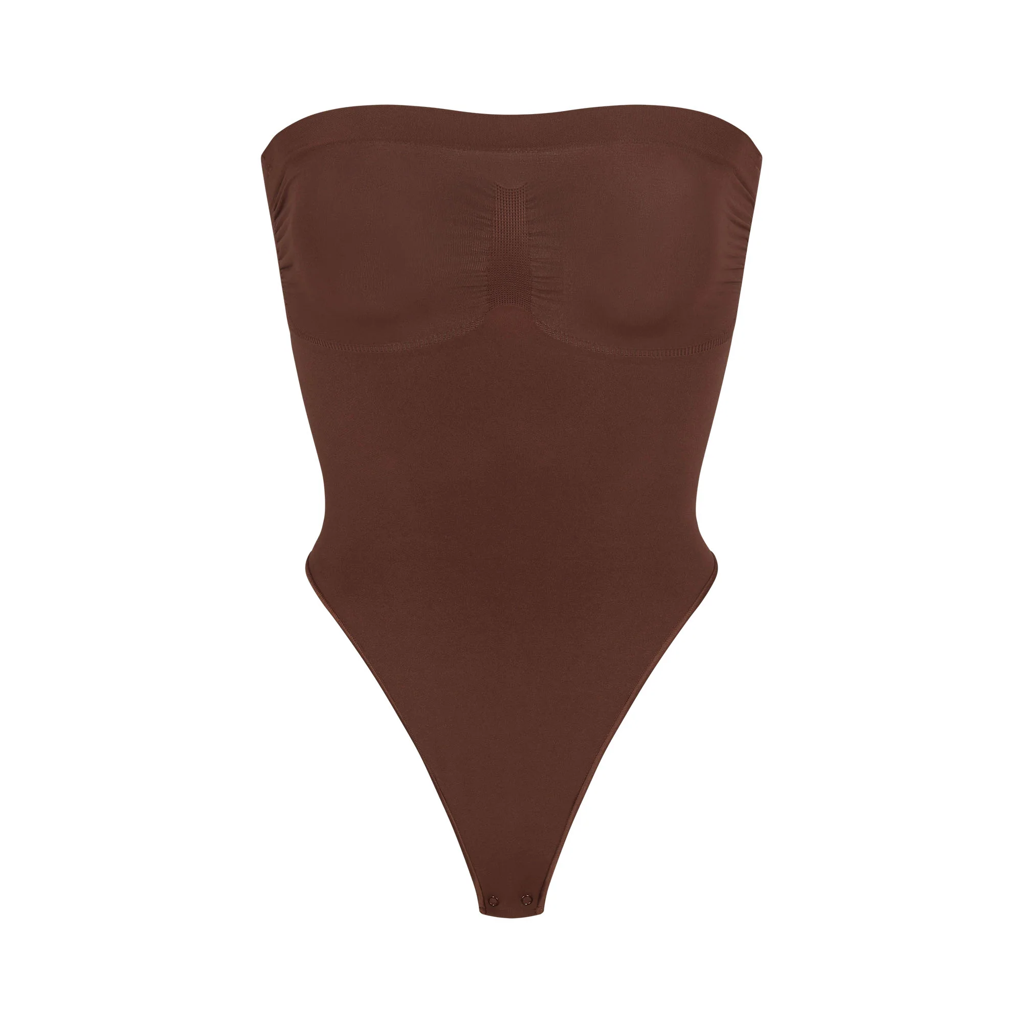 SEAMLESS SCULPT STRAPLESS THONG BODYSUIT | SIENNA