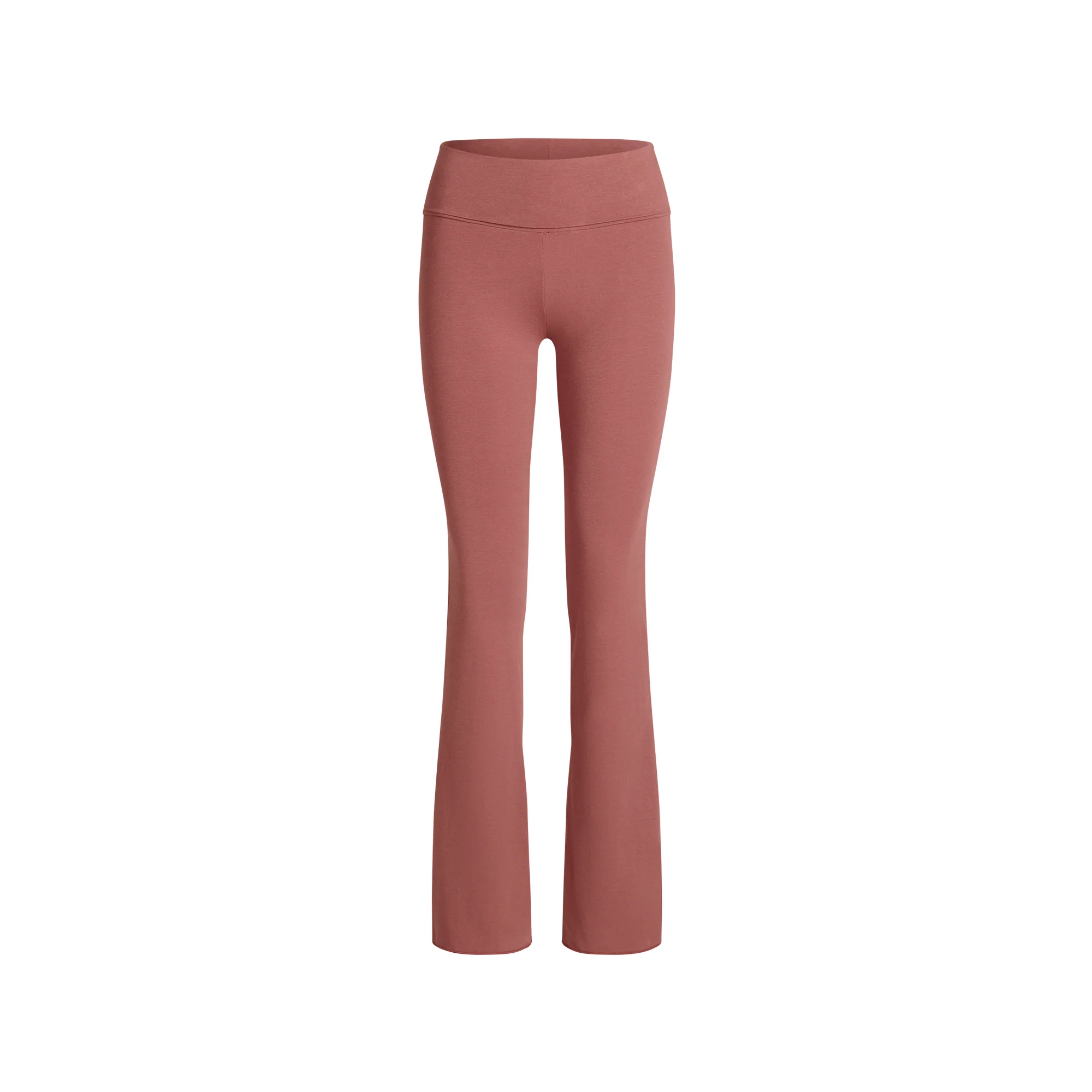 COTTON JERSEY FOLDOVER PANT | REDWOOD