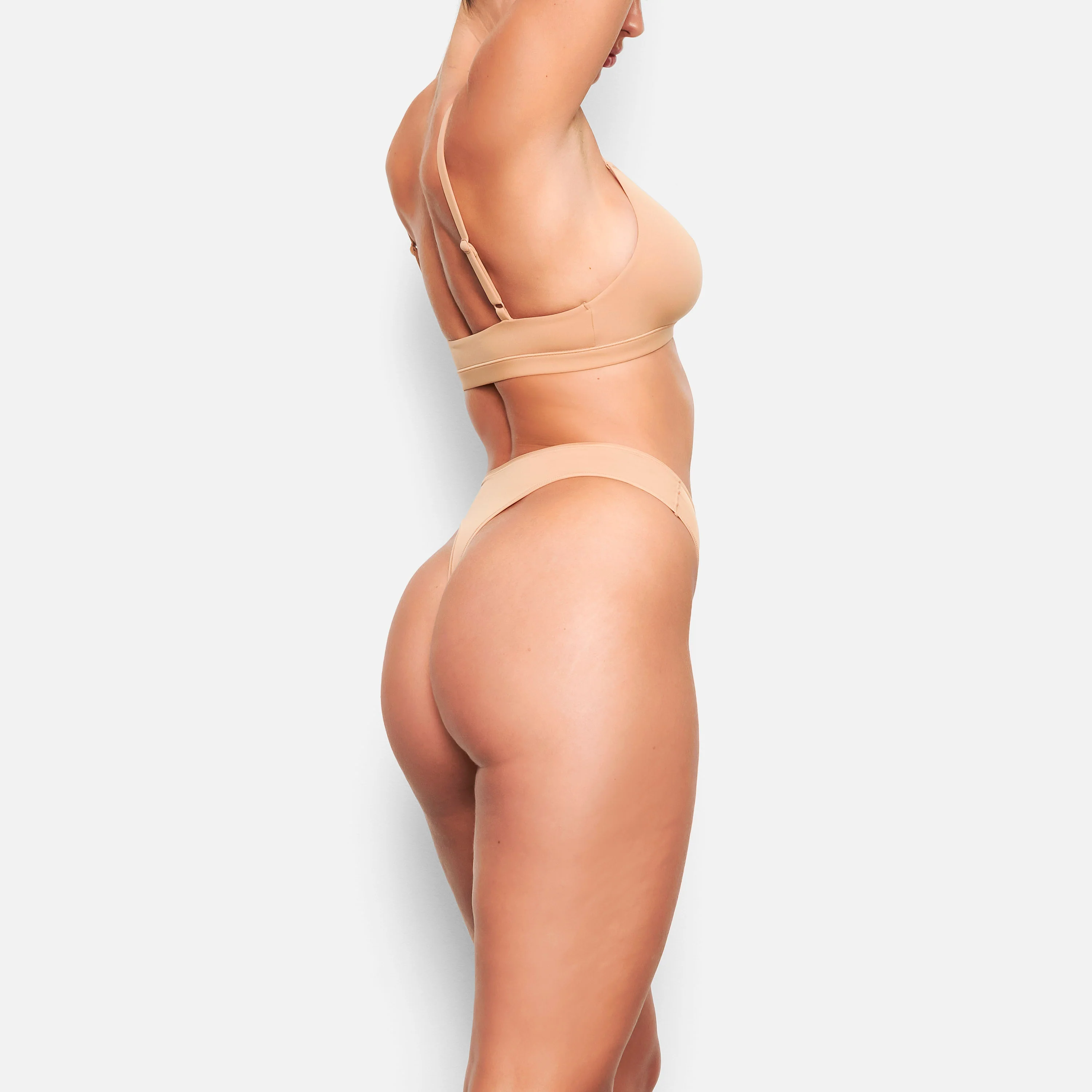 FITS EVERYBODY DIPPED FRONT THONG | DESERT CLAY