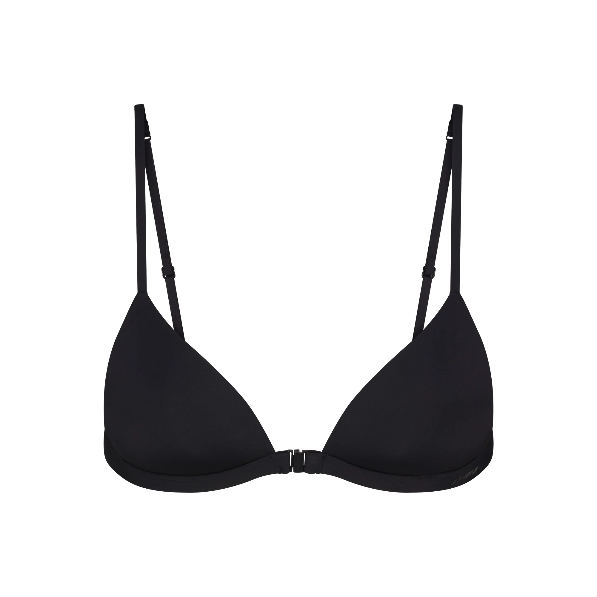 WIRELESS FORM TRIANGLE FRONT CLOSE SUPER PUSH-UP BRA | CLAY
