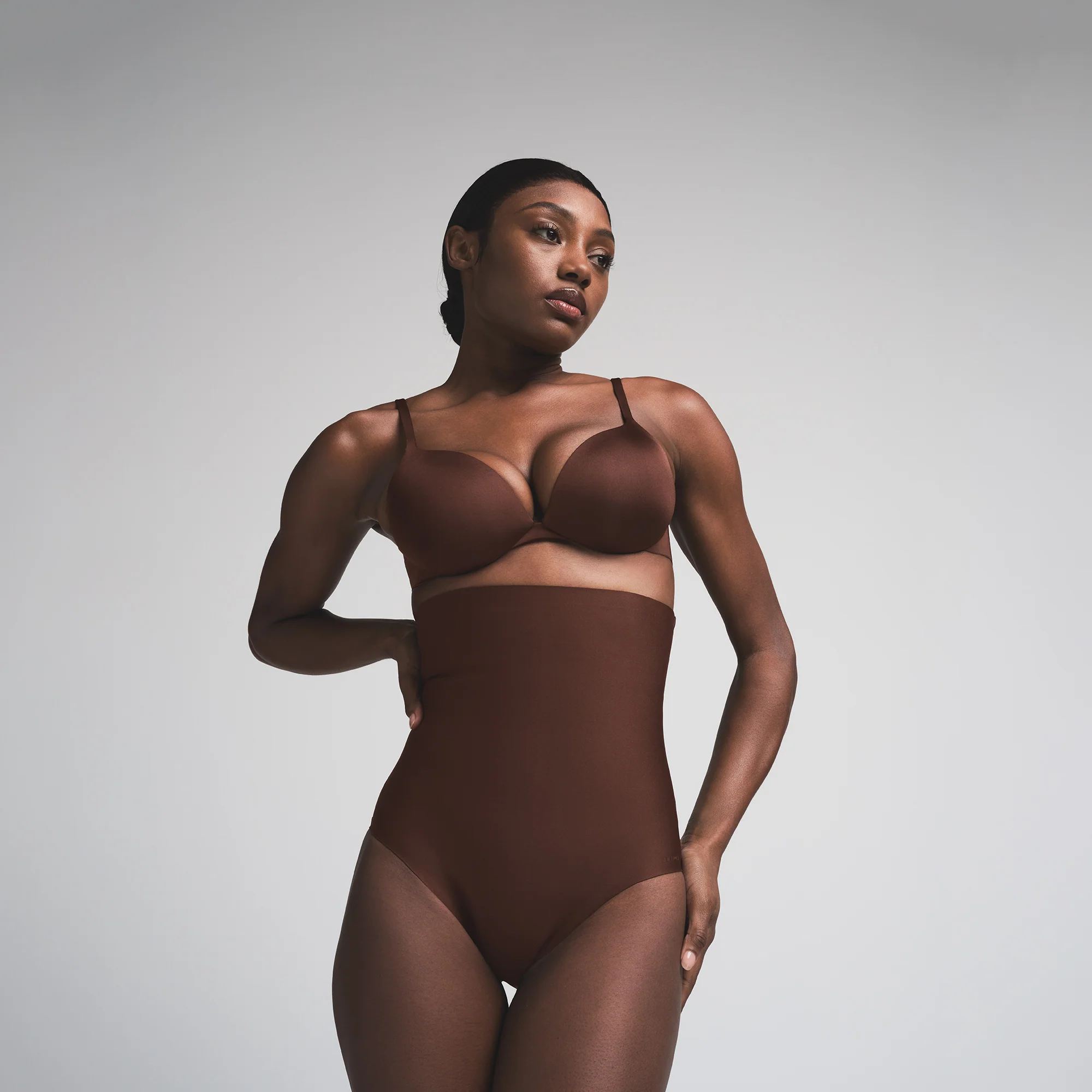 SKIMS BODY CORE SCULPT HIGH-WAISTED BRIEF | ONYX