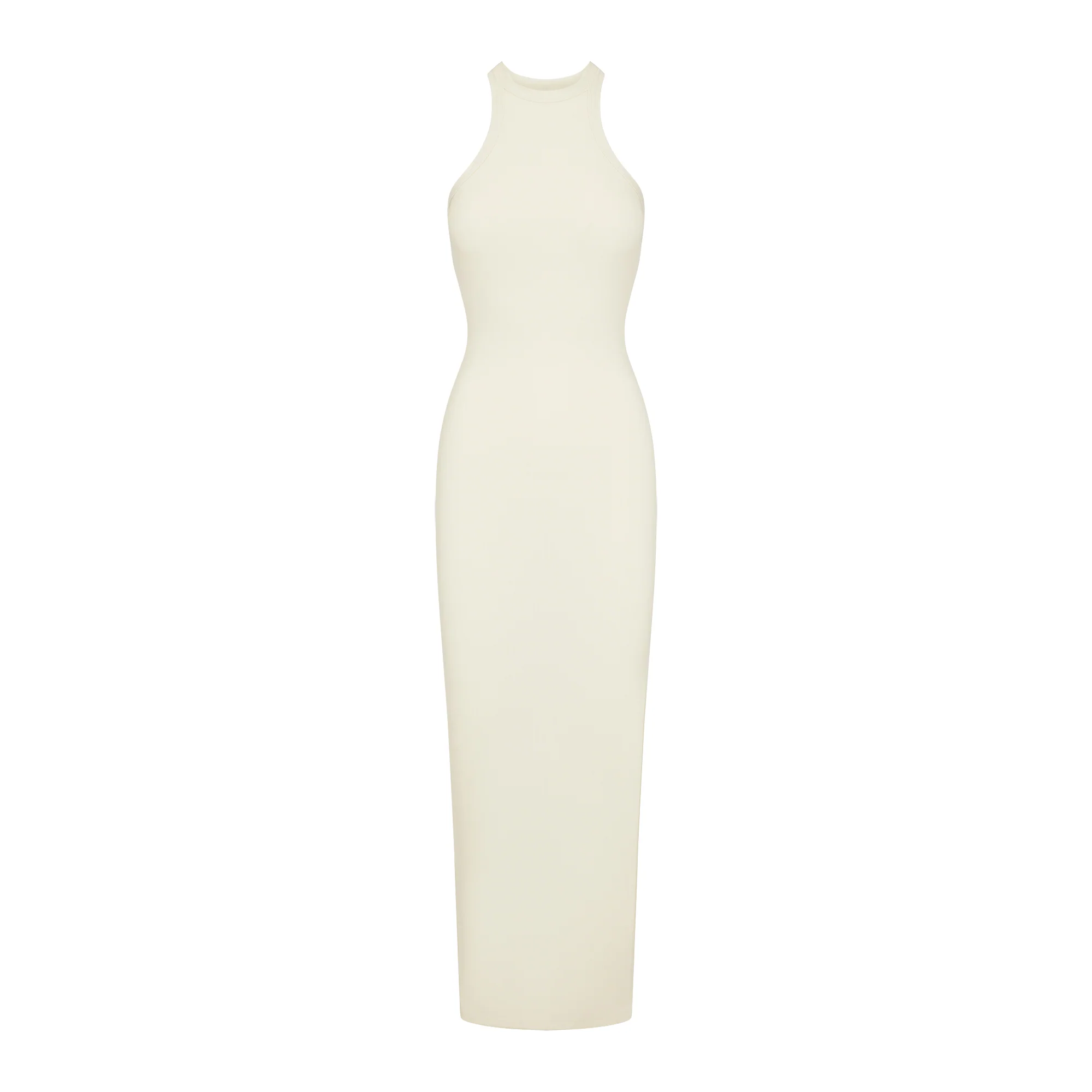 SOFT LOUNGE LONG TANK DRESS | BONE