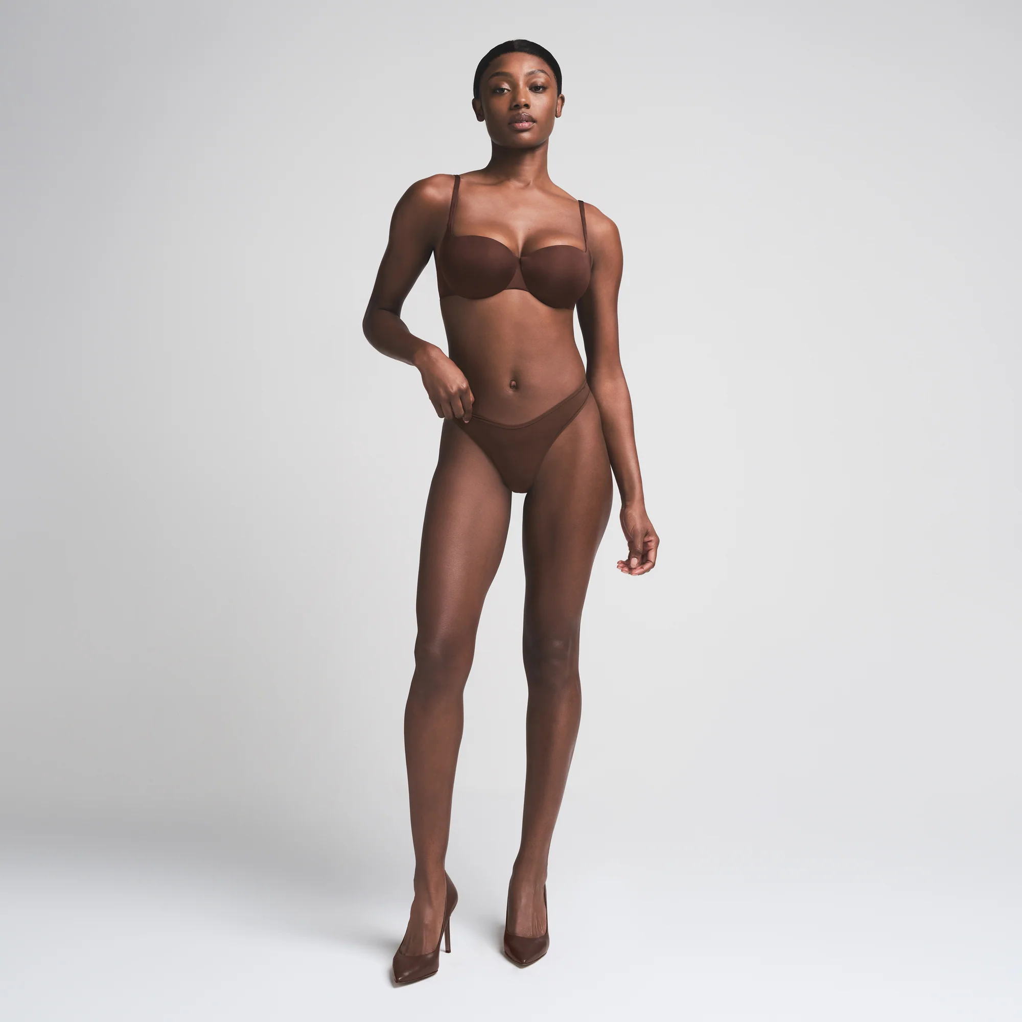 SKIMS ULTIMATE BALCONETTE PUSH-UP BRA | CLAY