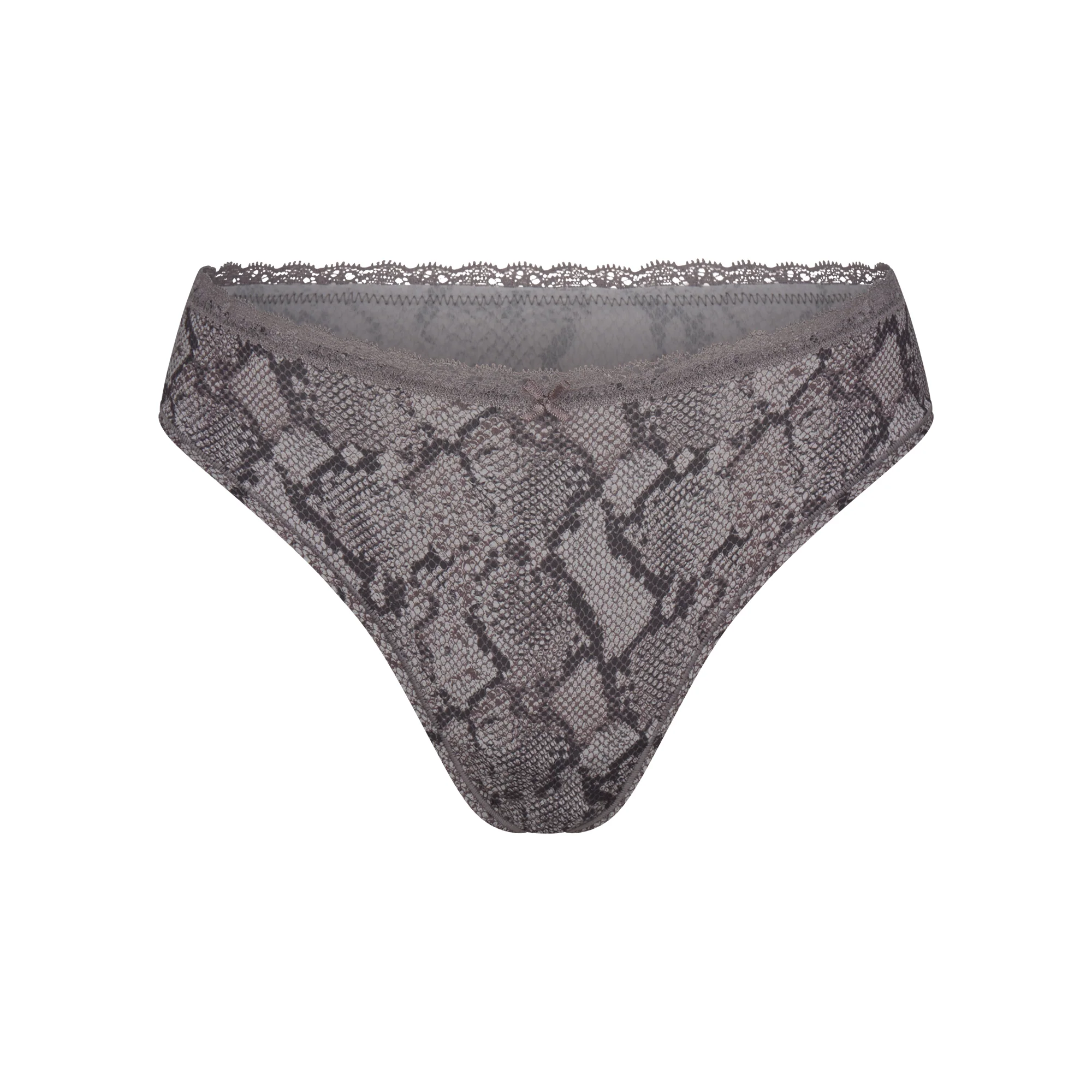 FITS EVERYBODY LACE DIPPED THONG 4-PACK | JASPER SNAKE MULTI