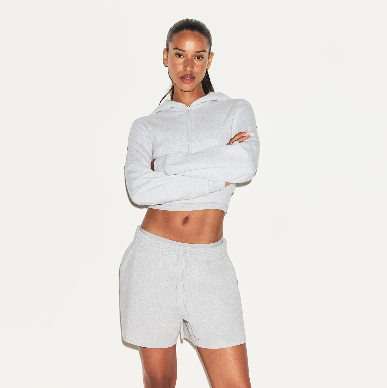 COTTON JERSEY CLASSIC SHORT | RUBY